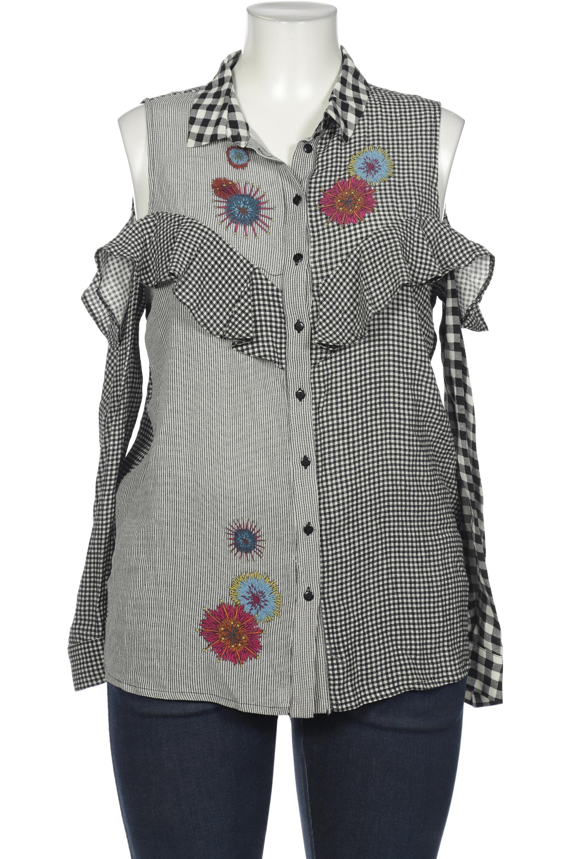 

Desigual Damen Bluse, schwarz, Gr. 44