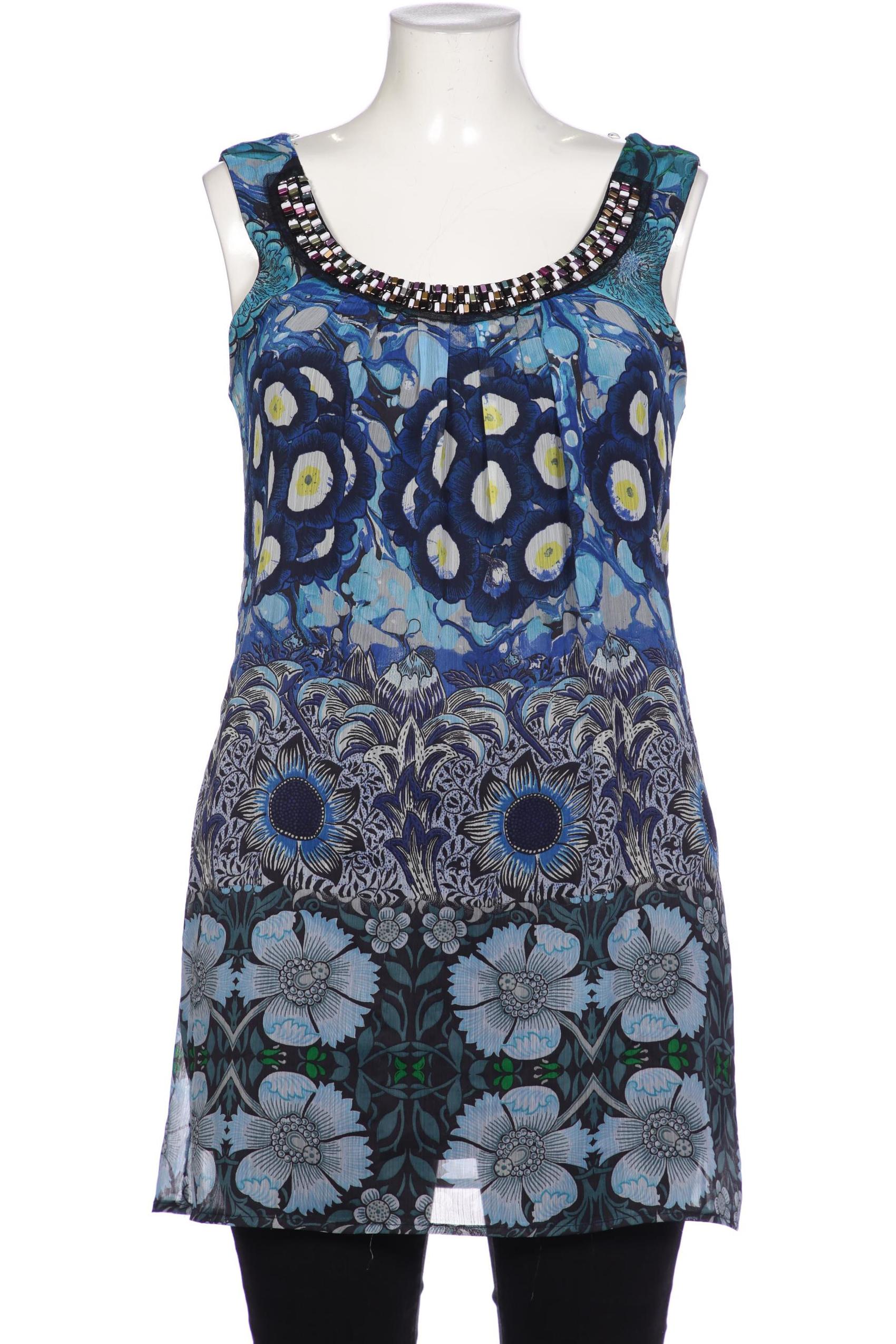 

Desigual Damen Bluse, marineblau, Gr. 42