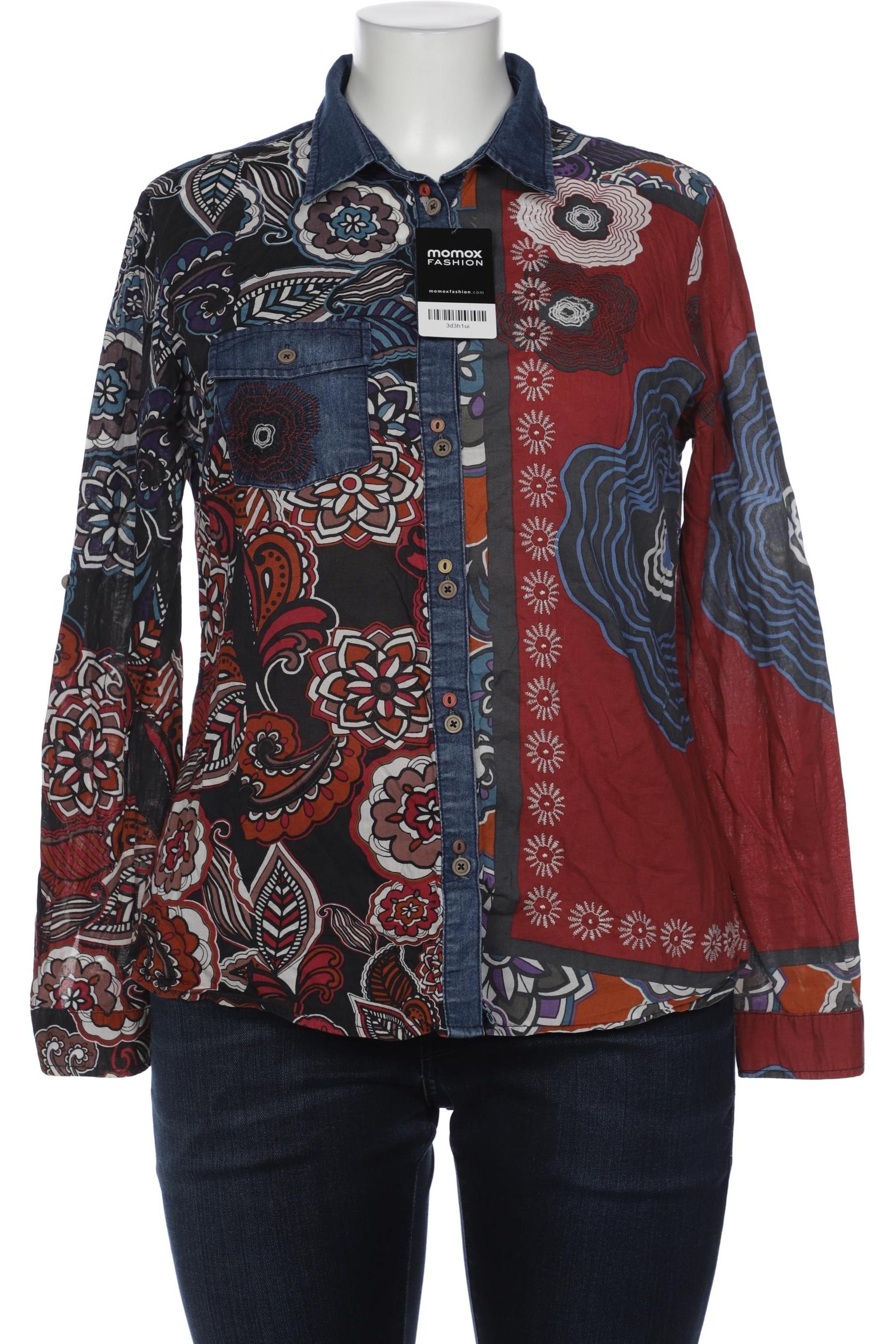 

Desigual Damen Bluse, bordeaux, Gr. 44