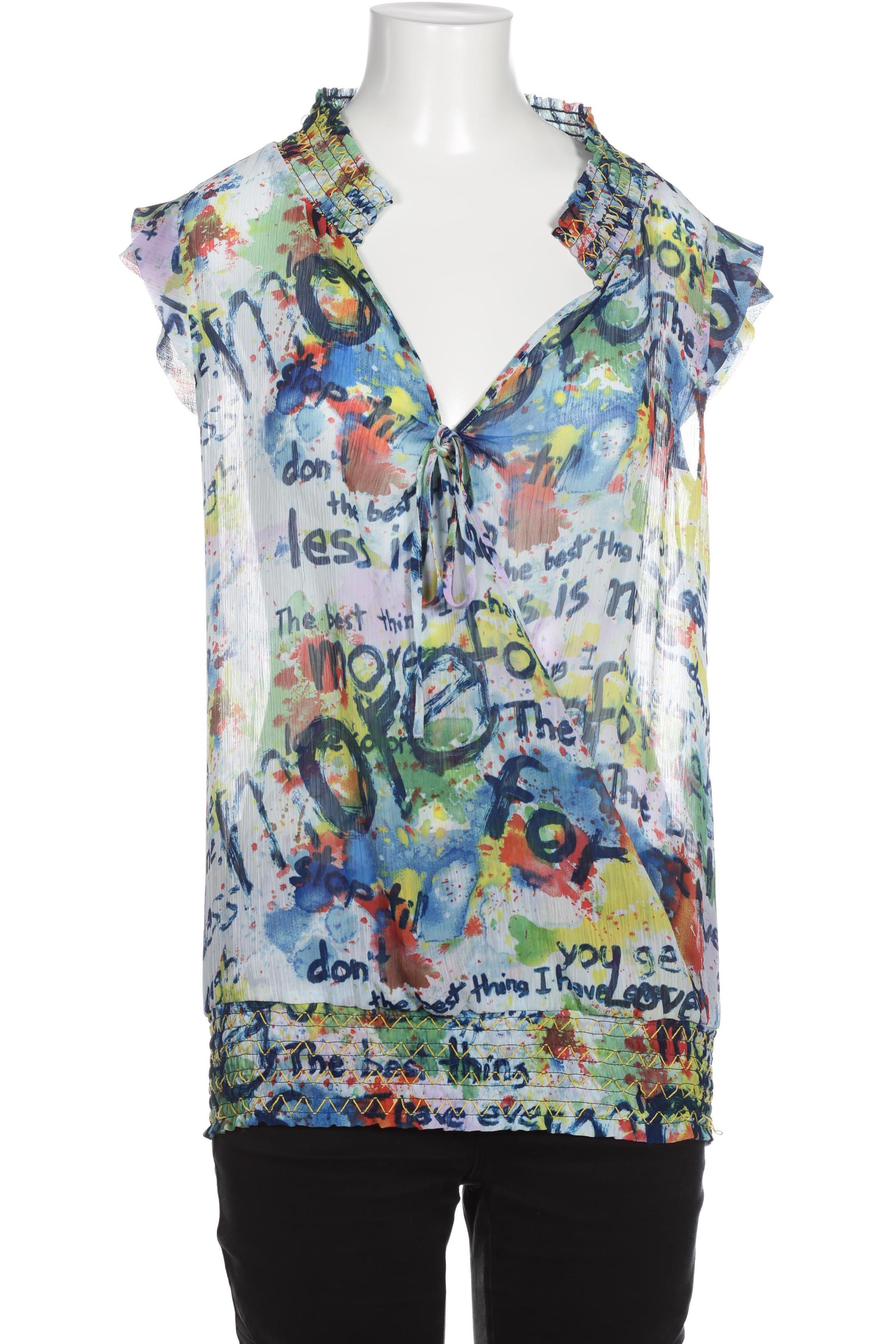 

Desigual Damen Bluse, blau, Gr.