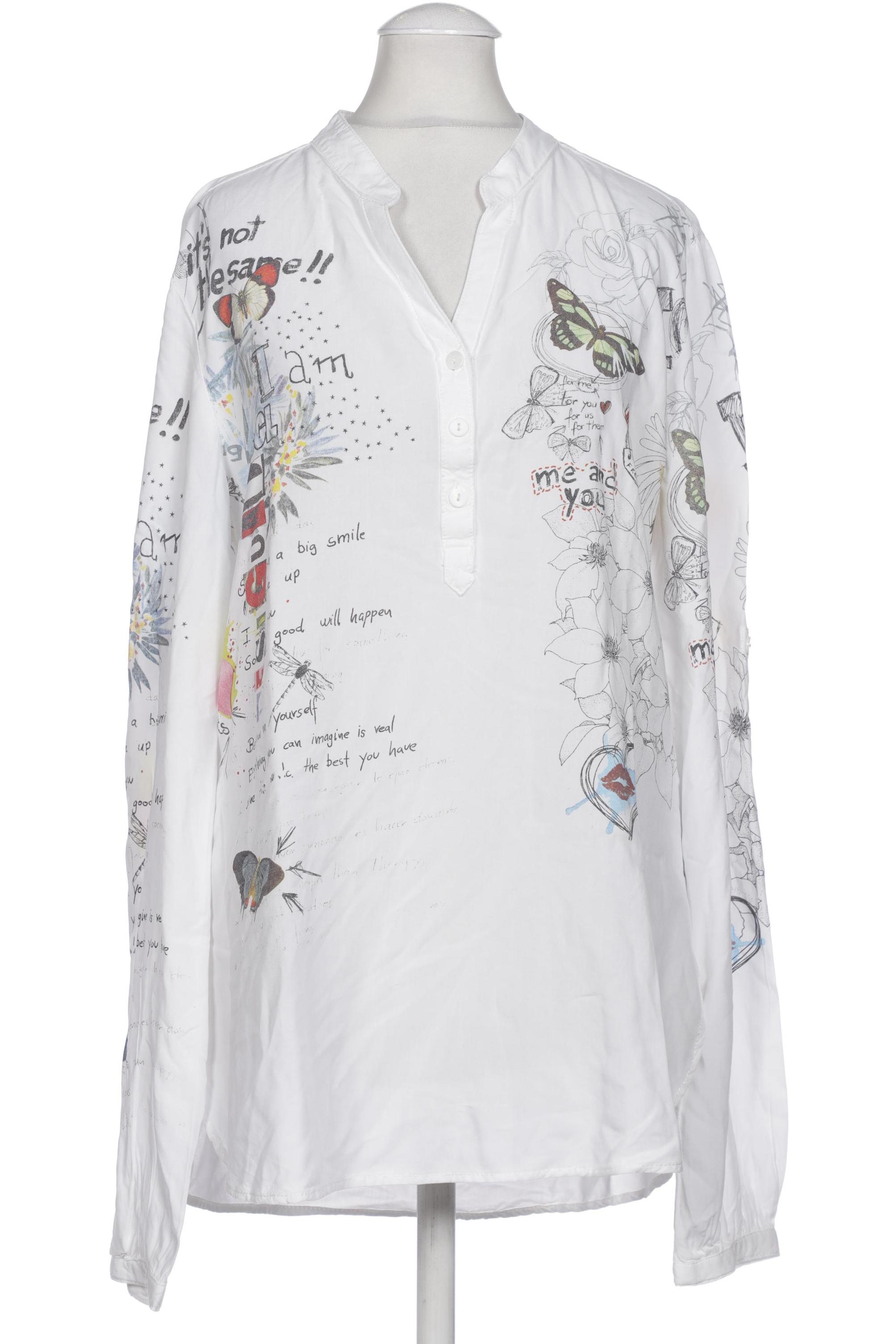 

Desigual Damen Bluse, weiß, Gr. 36