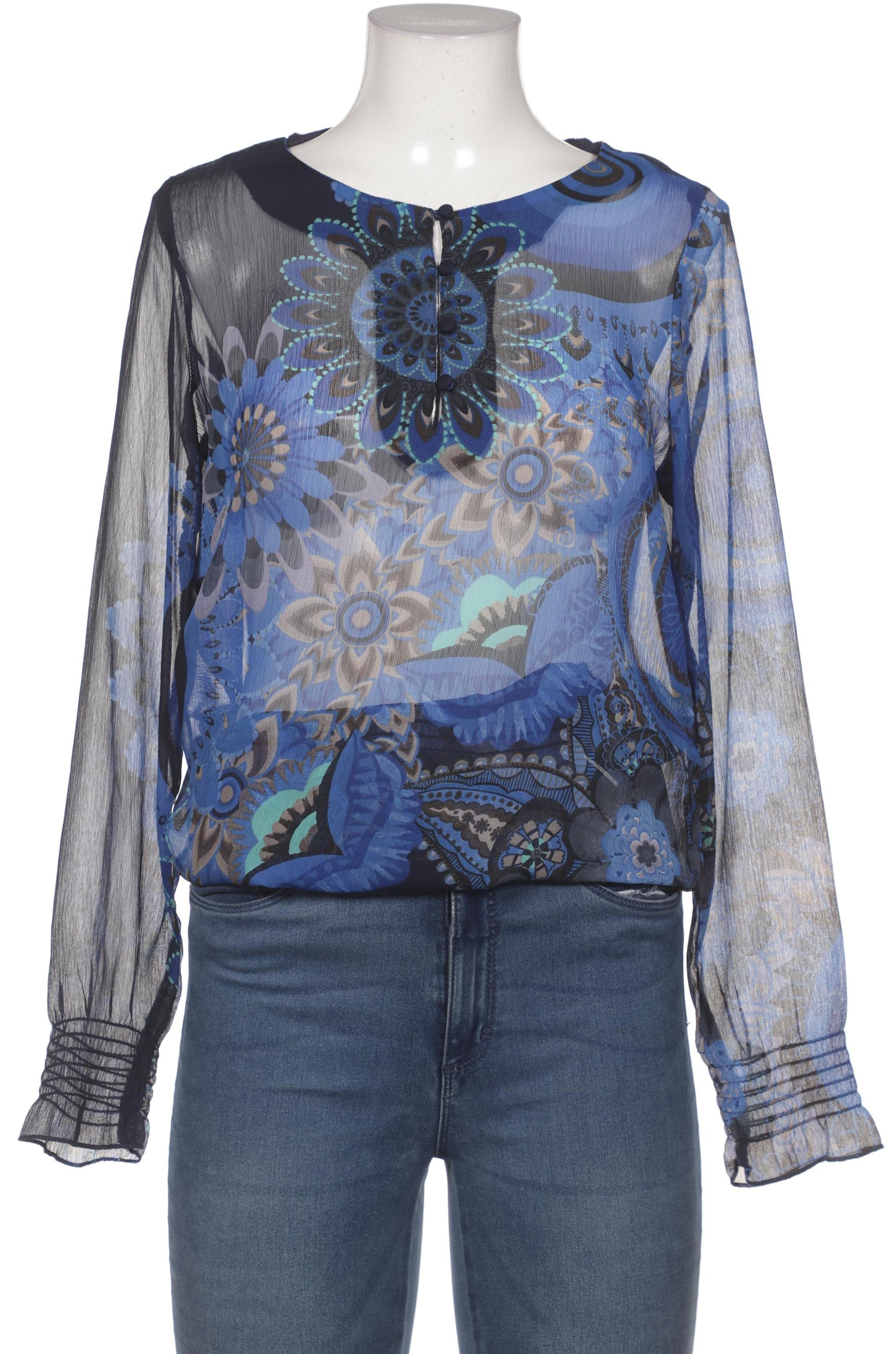 

Desigual Damen Bluse, marineblau, Gr. 44