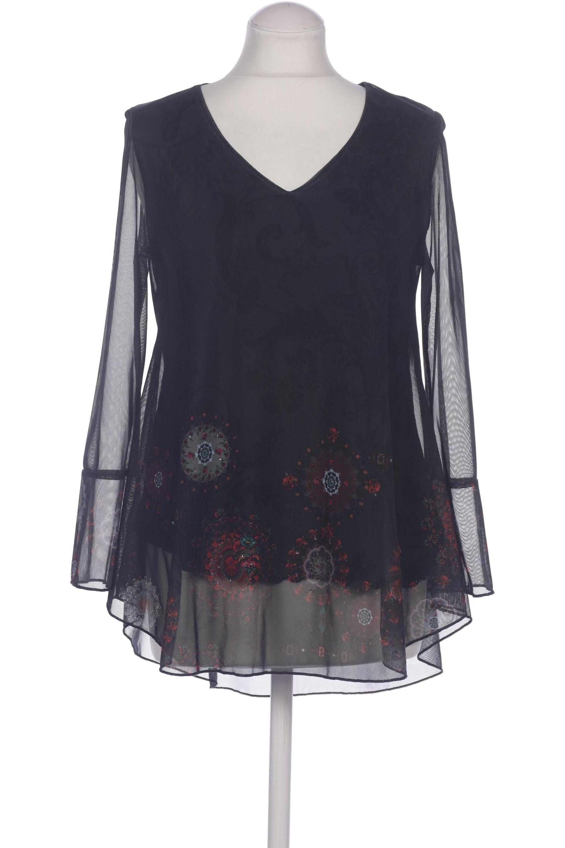 

Desigual Damen Bluse, schwarz, Gr. 38
