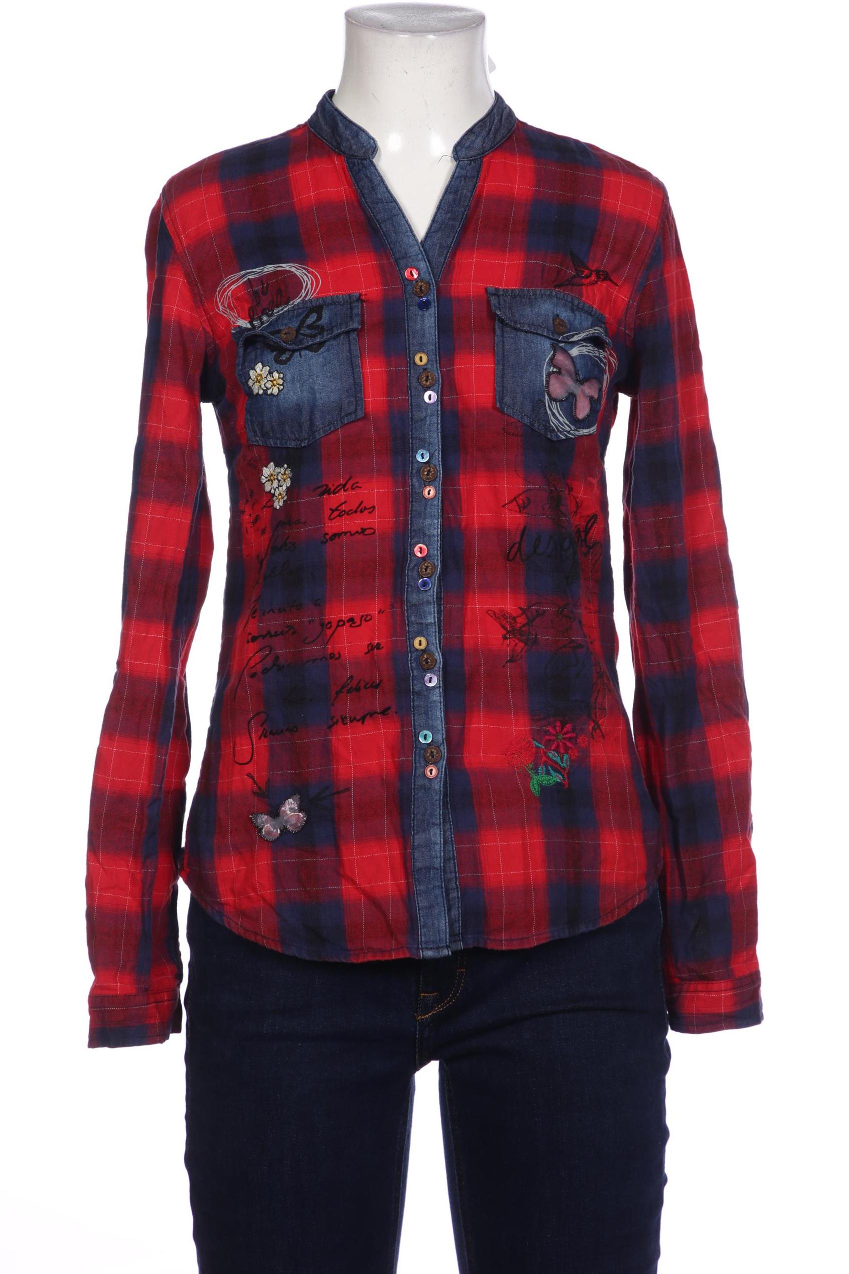 

Desigual Damen Bluse, rot, Gr. 34