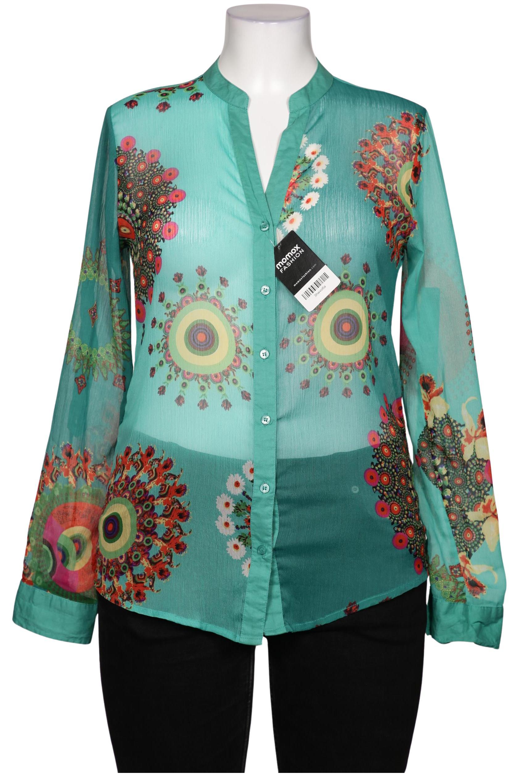 

Desigual Damen Bluse, grün, Gr. 44