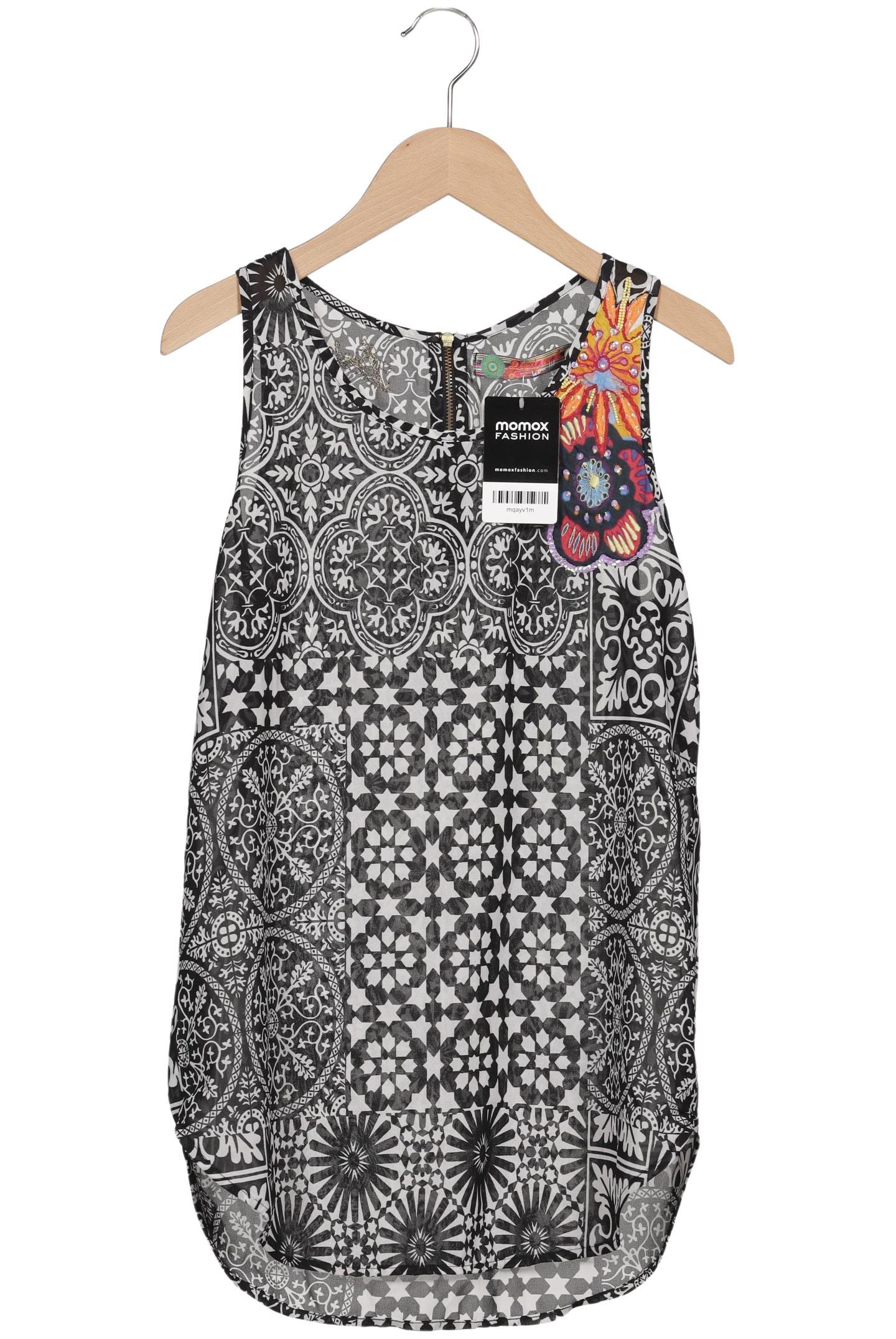 

Desigual Damen Bluse, schwarz, Gr. 38