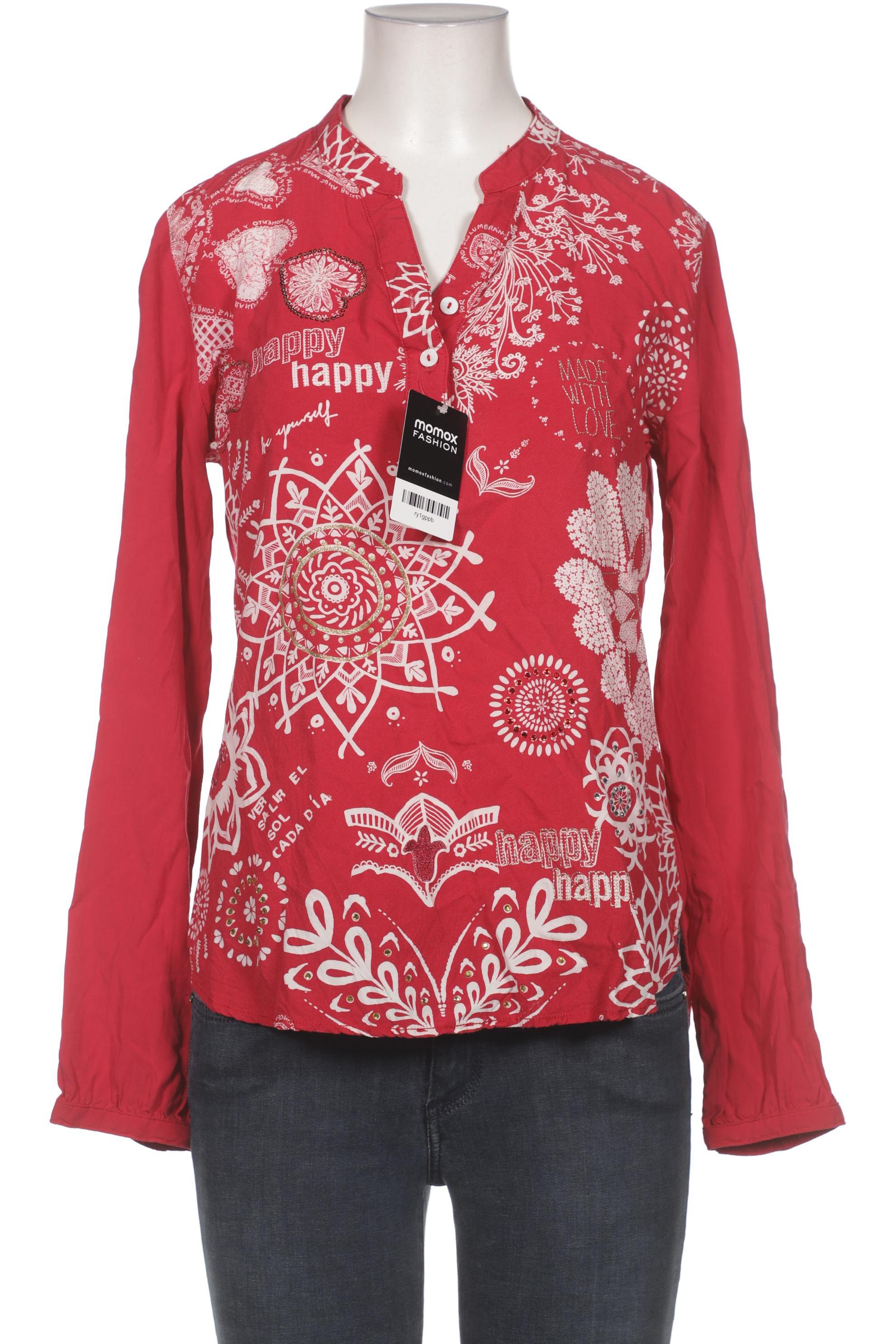 

Desigual Damen Bluse, rot, Gr. 38