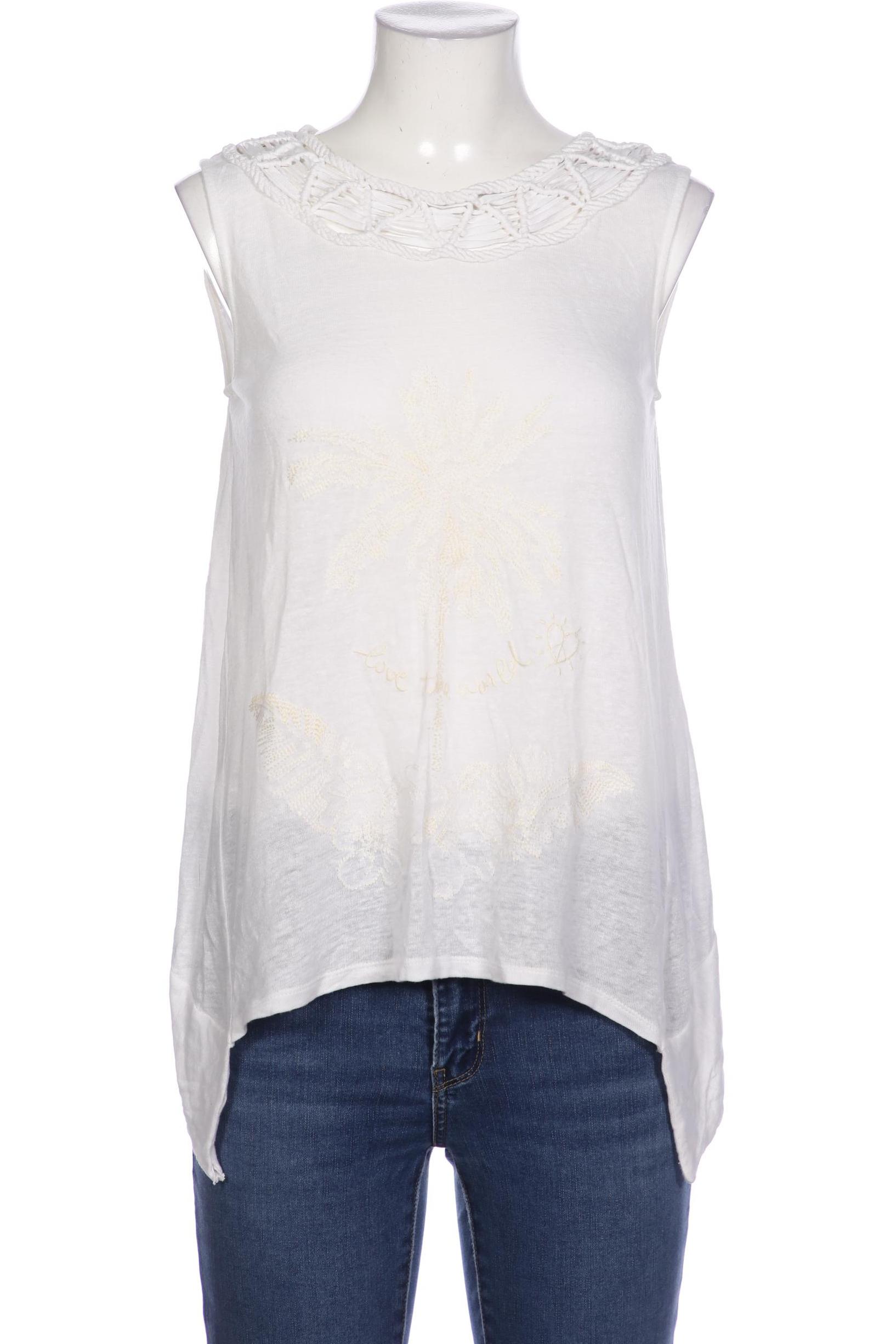 

Desigual Damen Bluse, cremeweiß