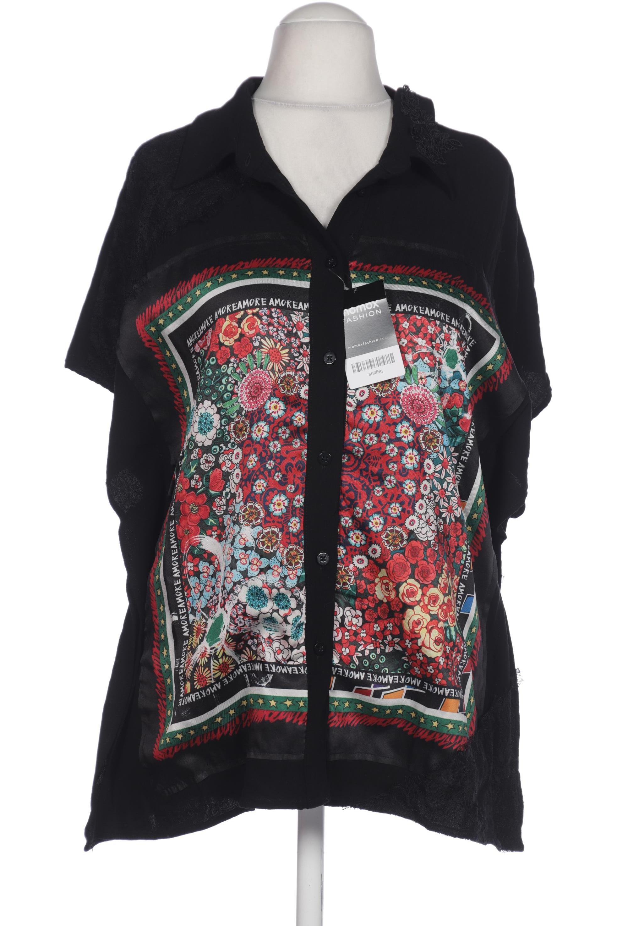 

Desigual Damen Bluse, schwarz, Gr. 38