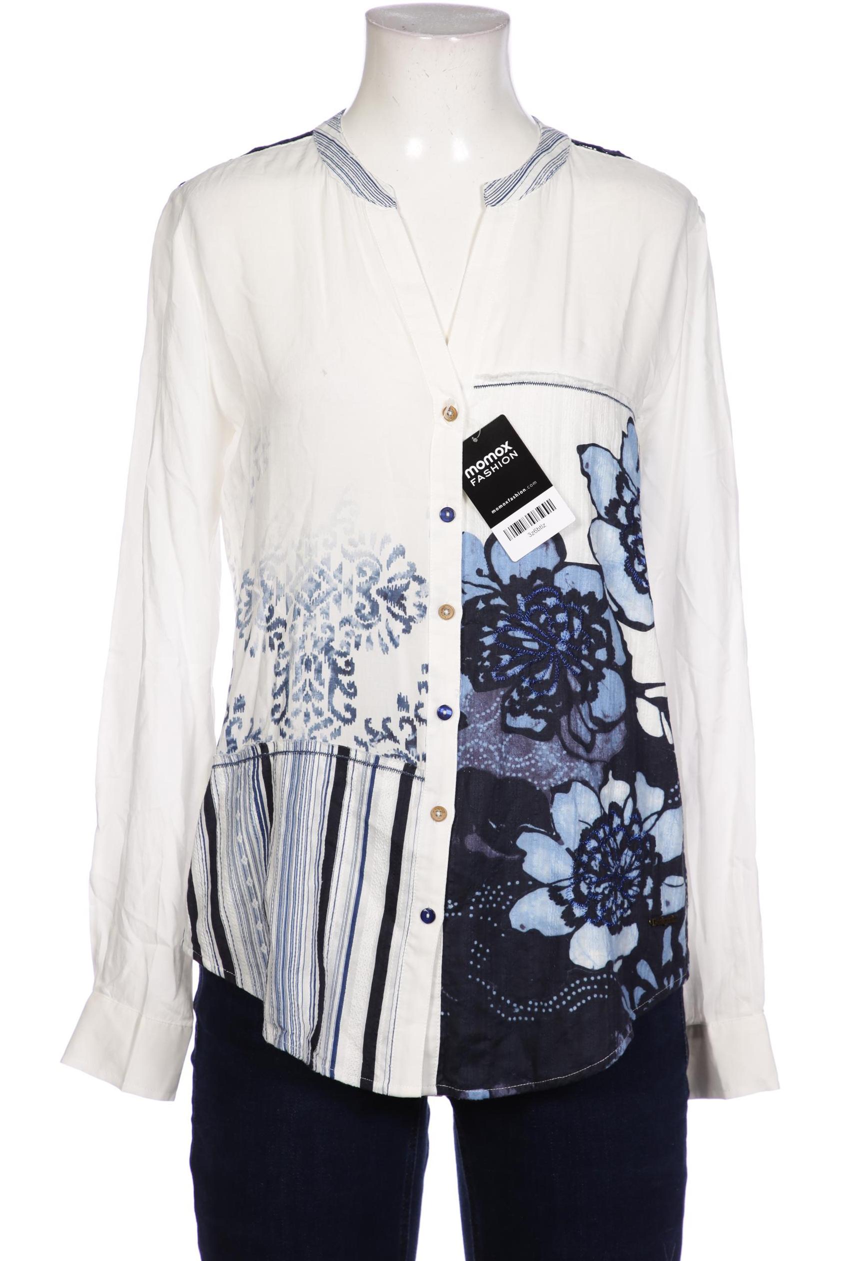 

Desigual Damen Bluse, weiß, Gr. 38