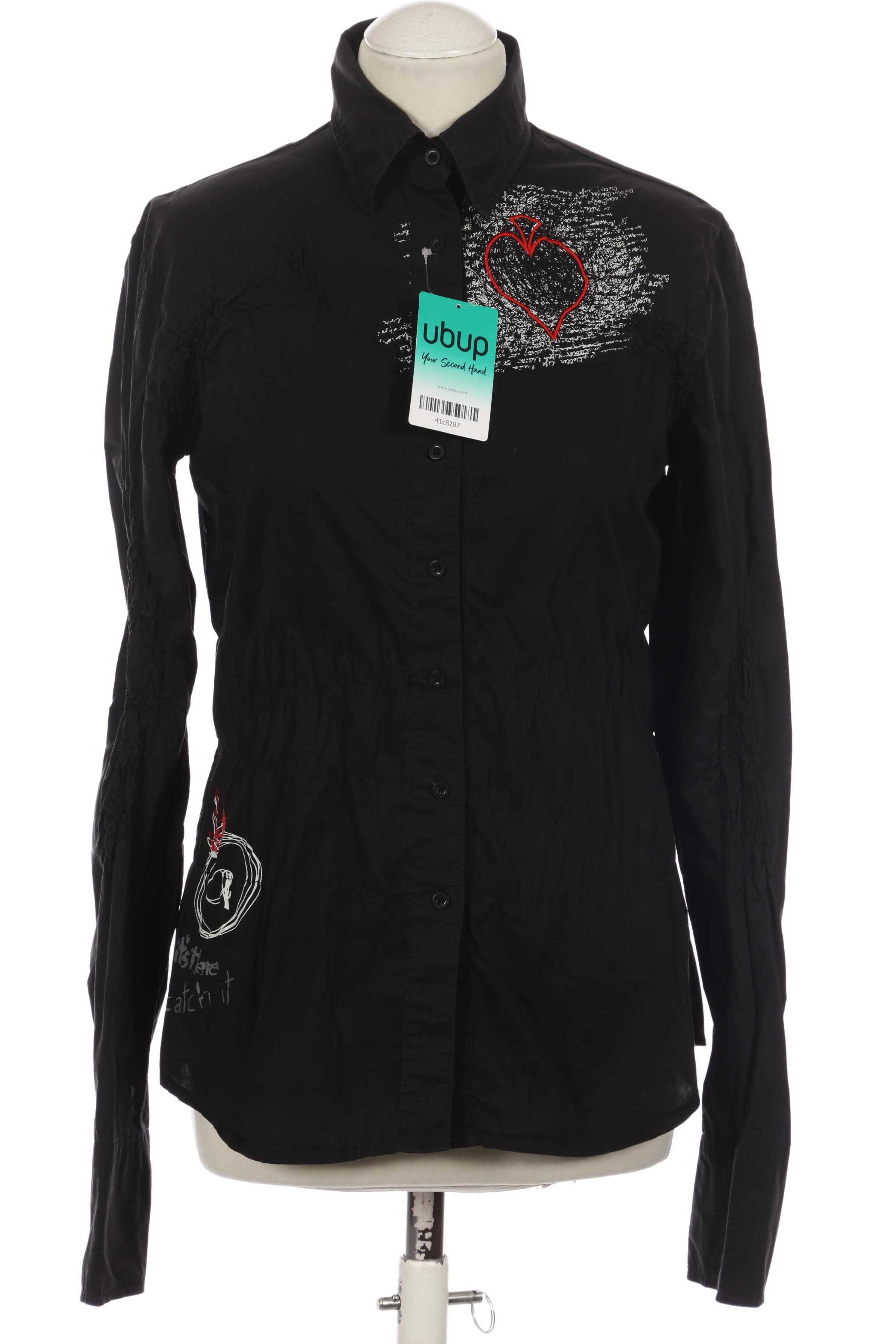 

Desigual Damen Bluse, schwarz, Gr. 40