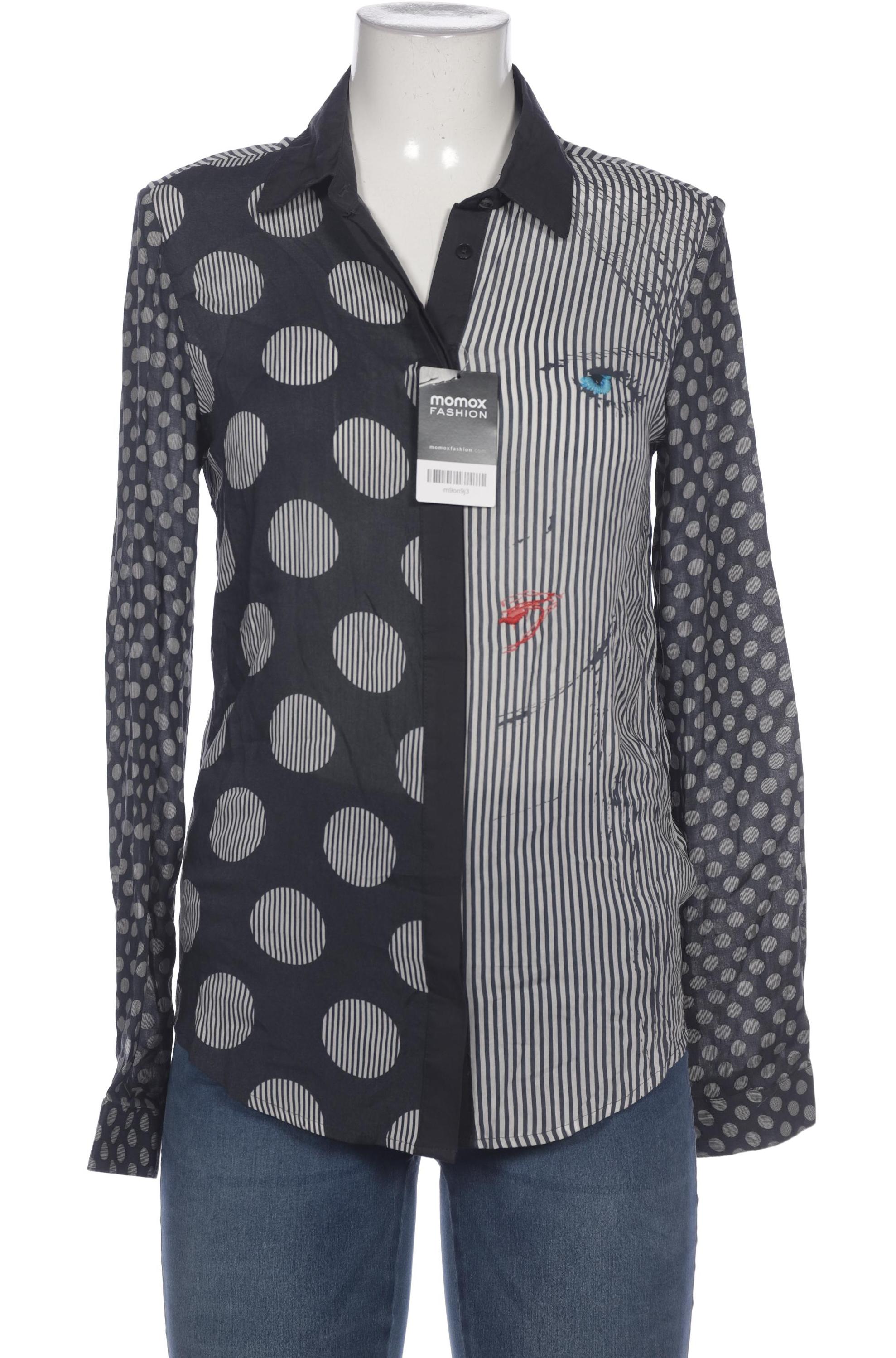 

Desigual Damen Bluse, grau, Gr. 42