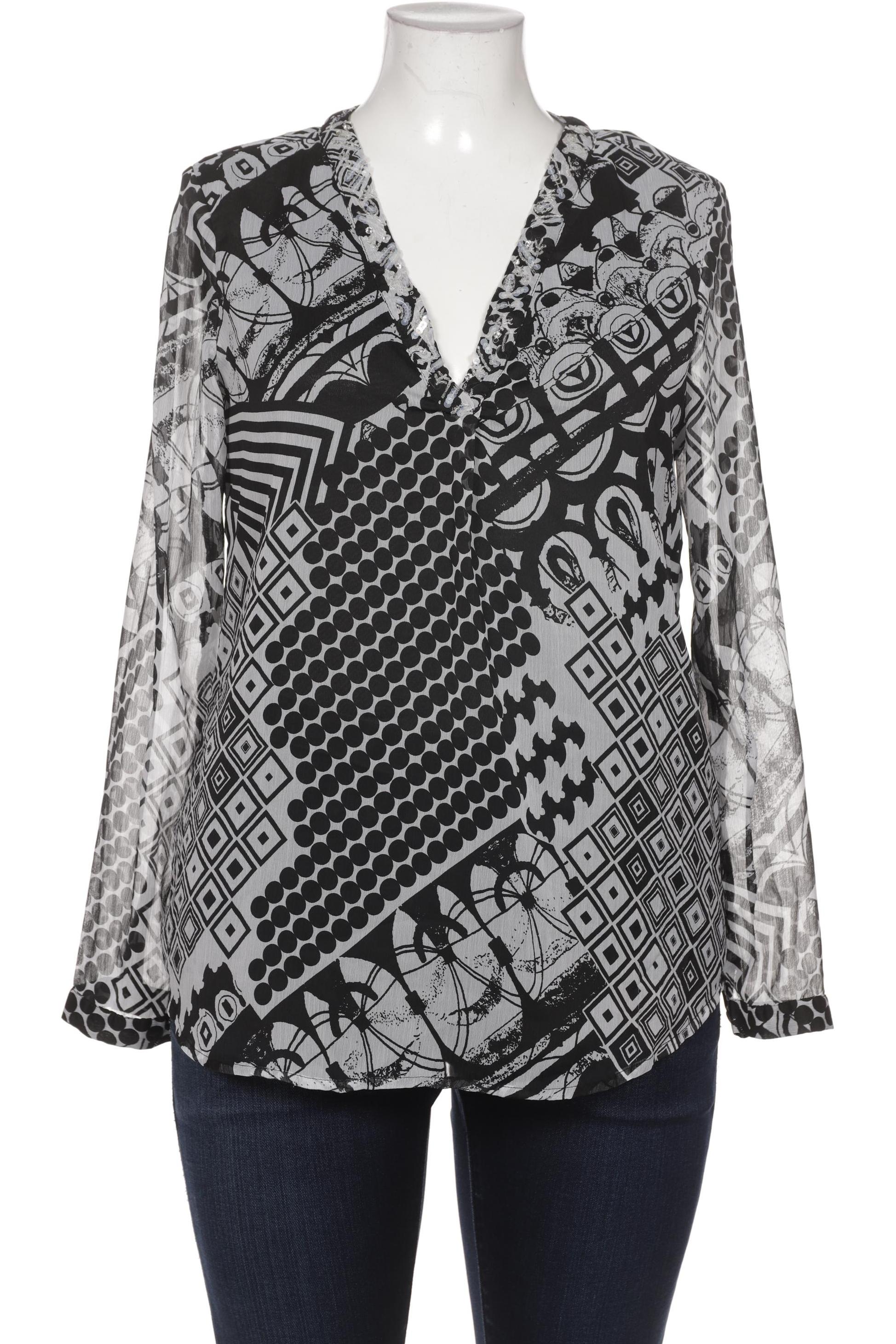 

Desigual Damen Bluse, schwarz, Gr. 44
