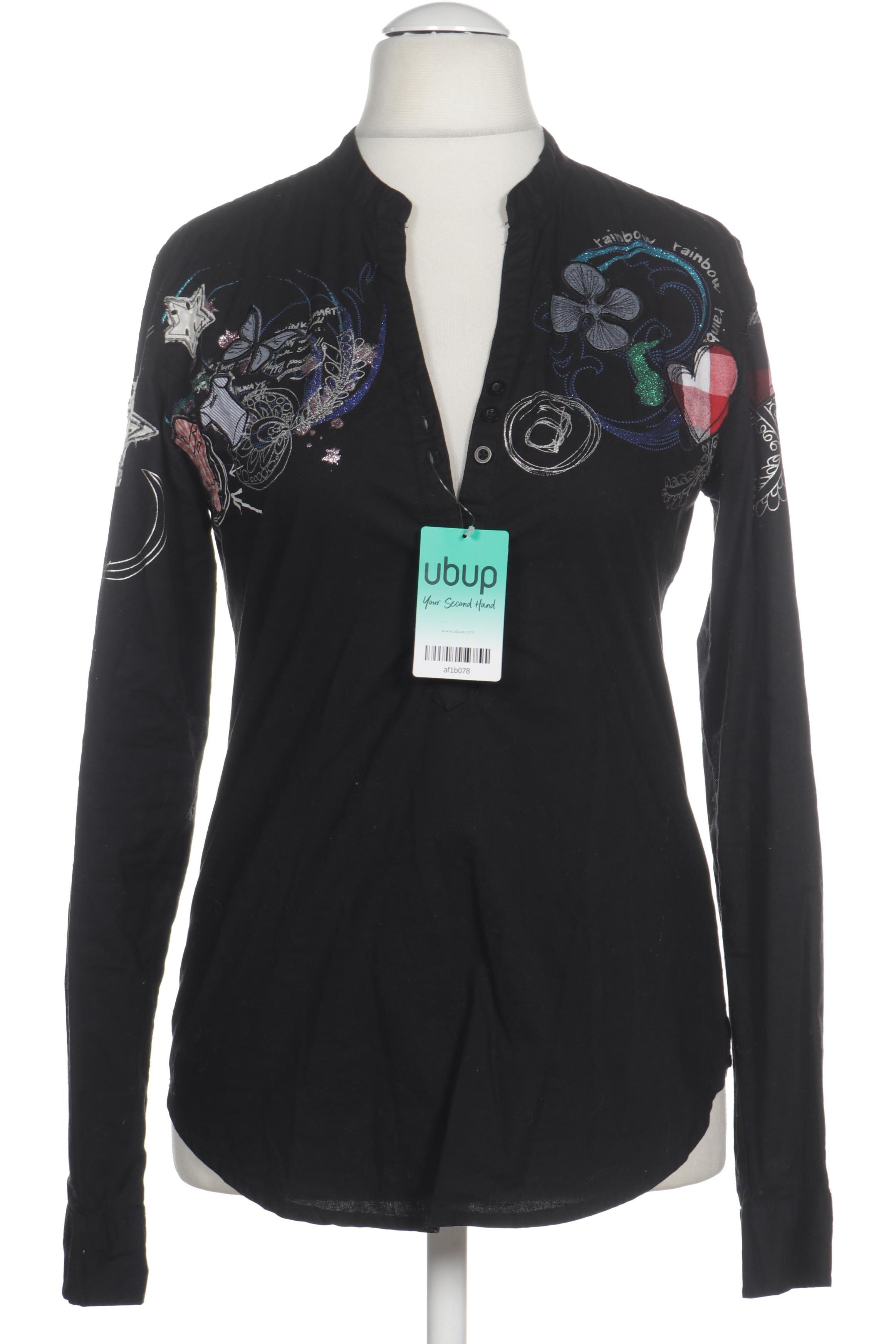

Desigual Damen Bluse, schwarz, Gr. 34