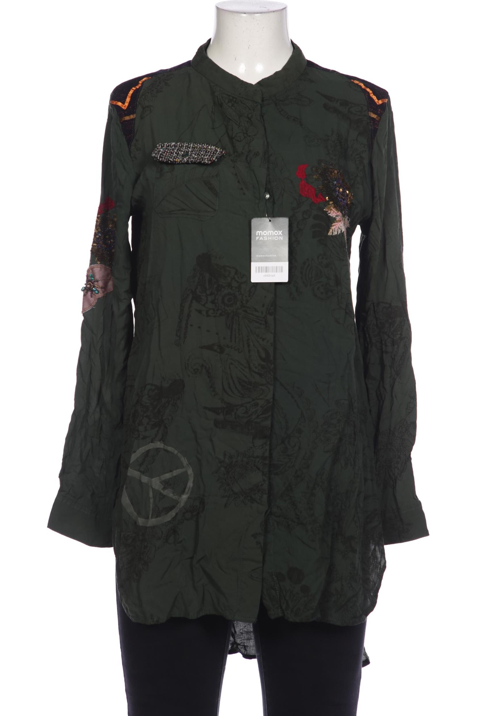 

Desigual Damen Bluse, grün, Gr. 42