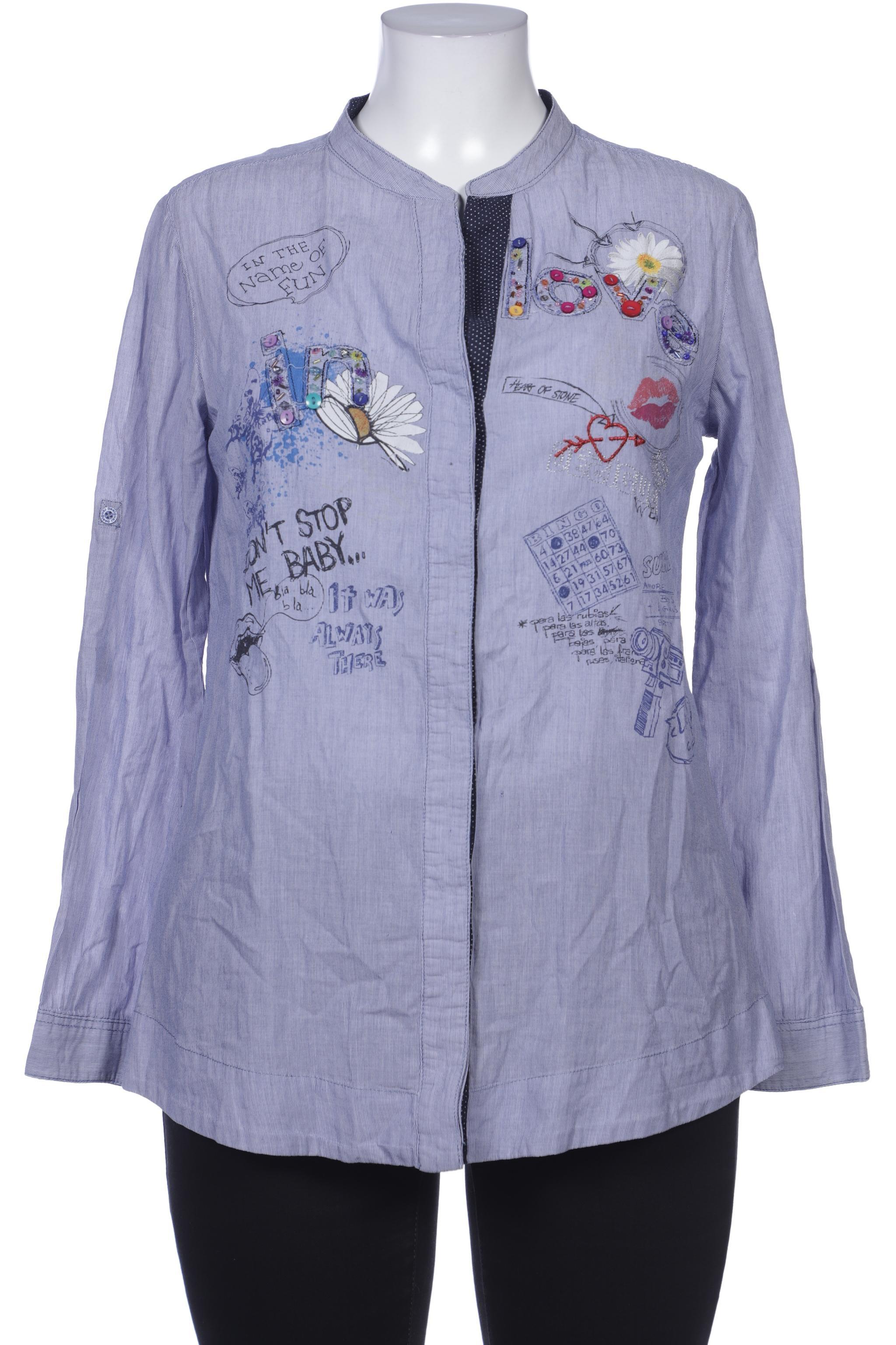 

Desigual Damen Bluse, hellblau, Gr. 44