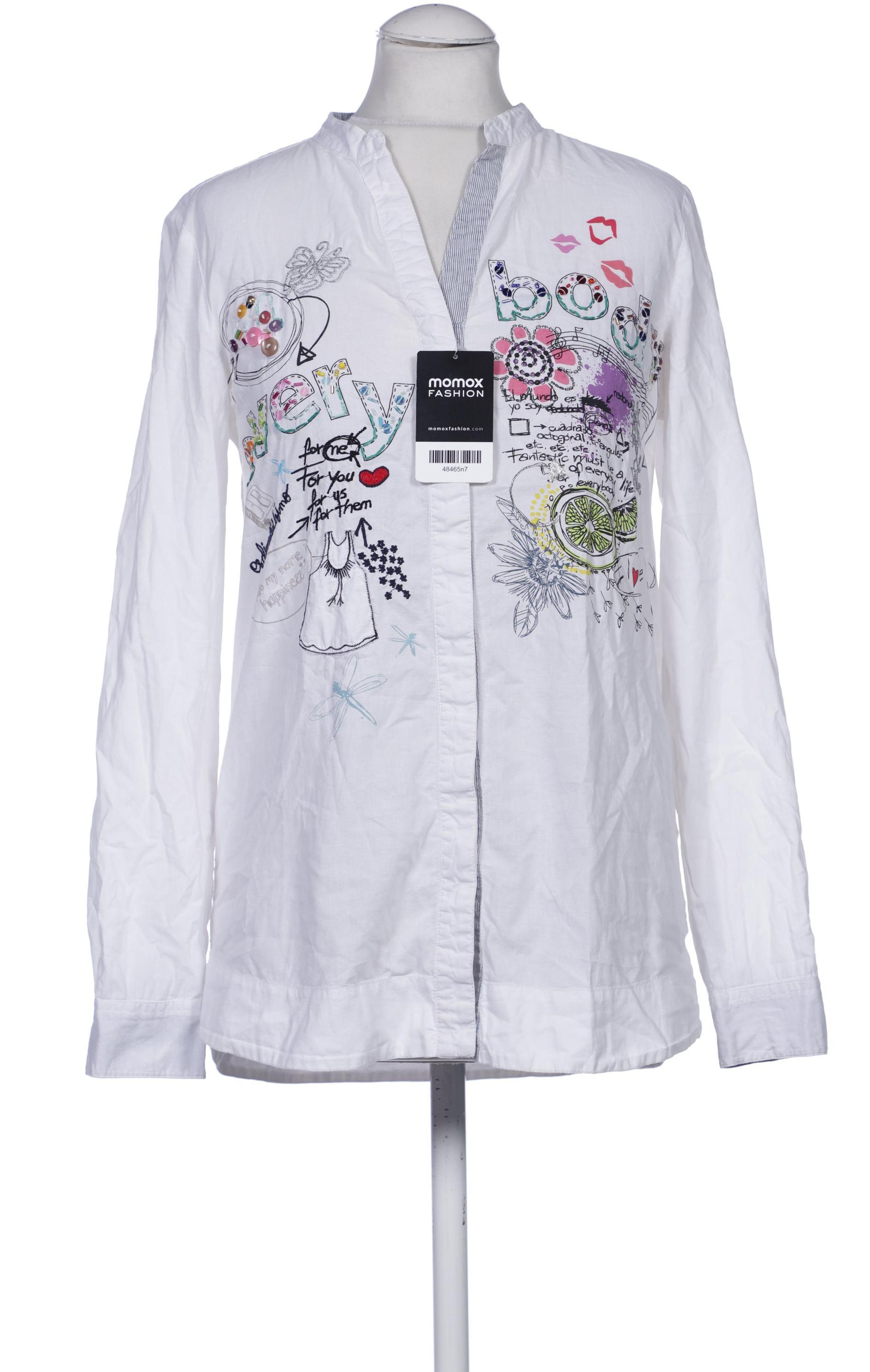 

Desigual Damen Bluse, weiß, Gr. 36