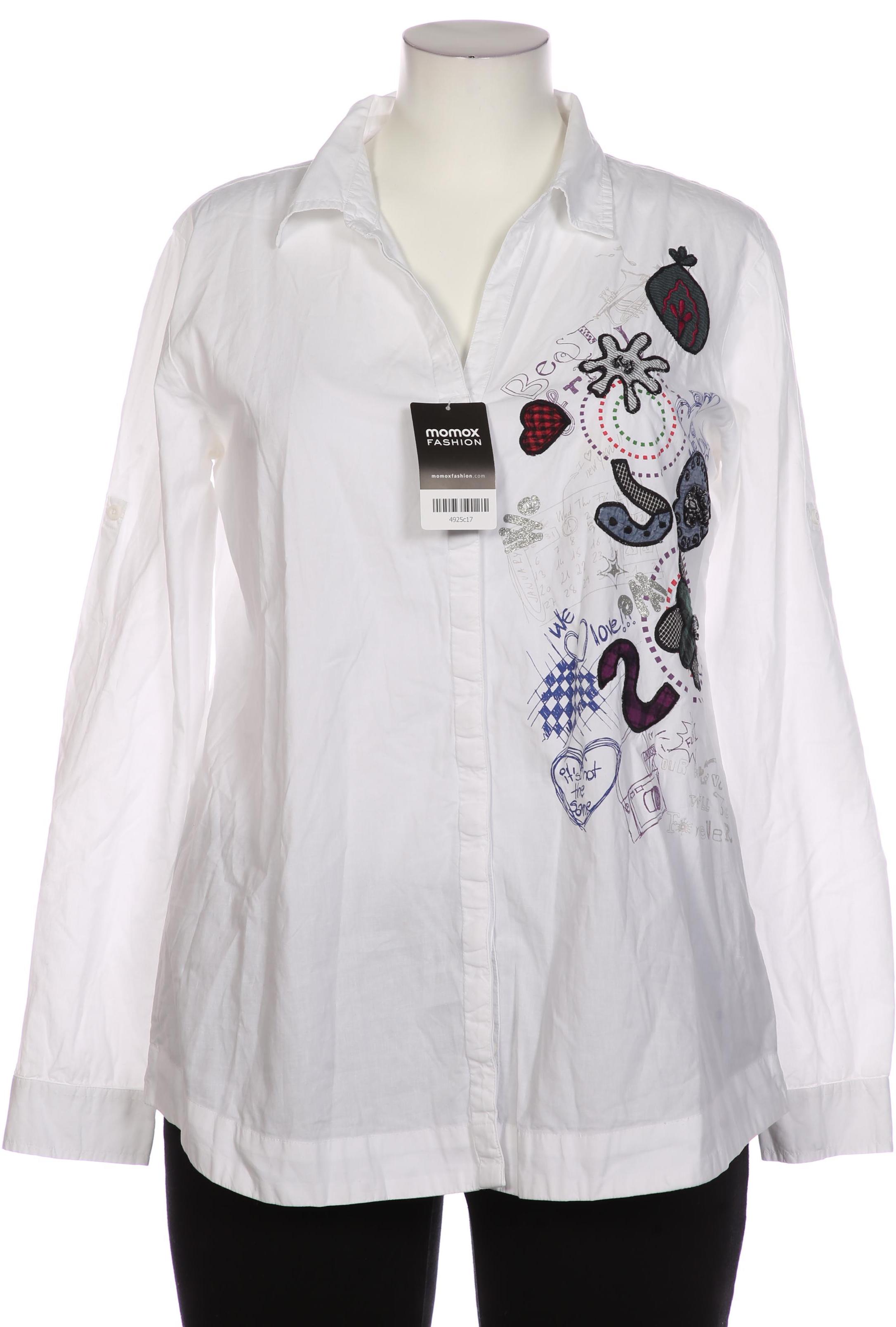 

Desigual Damen Bluse, weiß, Gr. 44