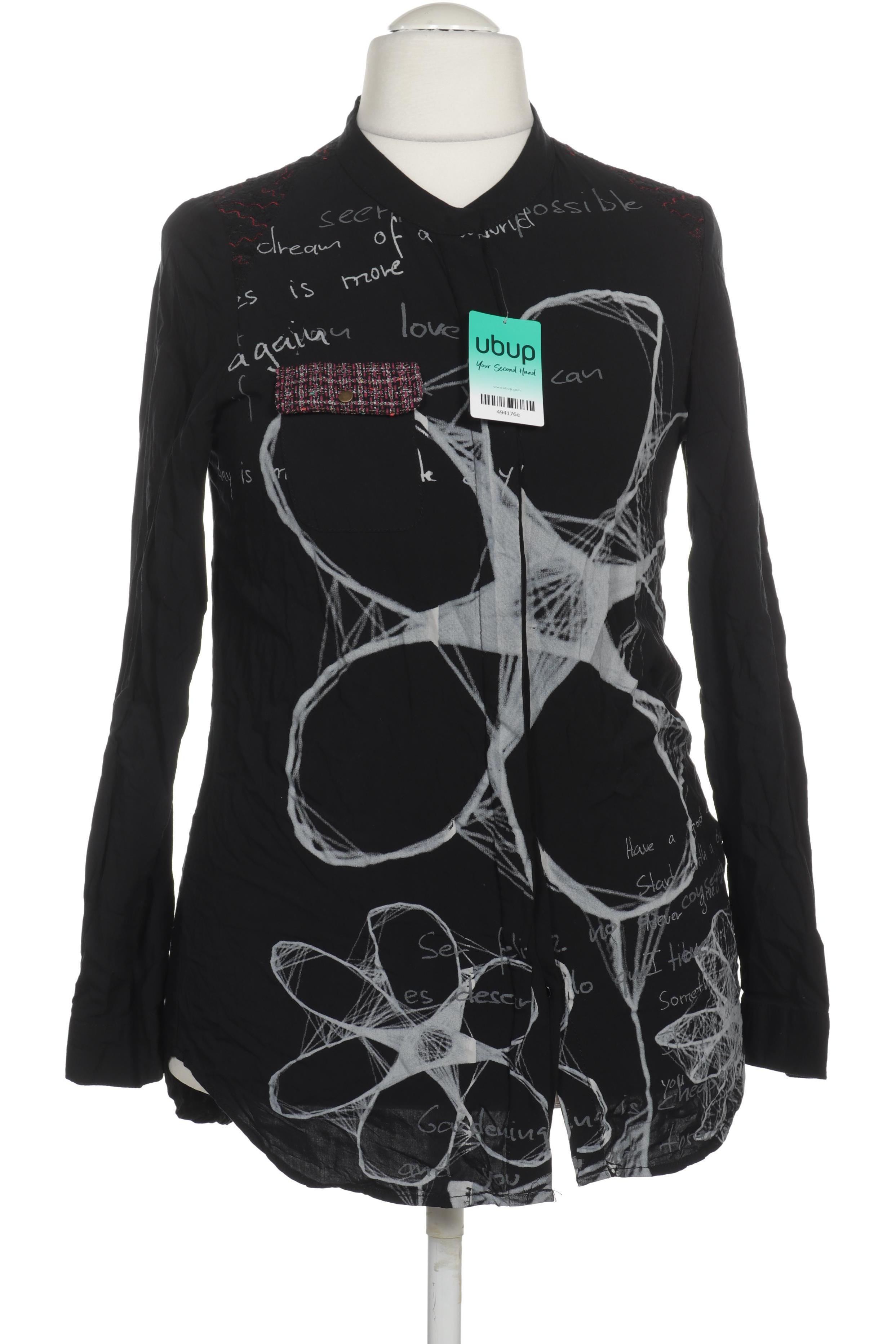 

Desigual Damen Bluse, schwarz, Gr.