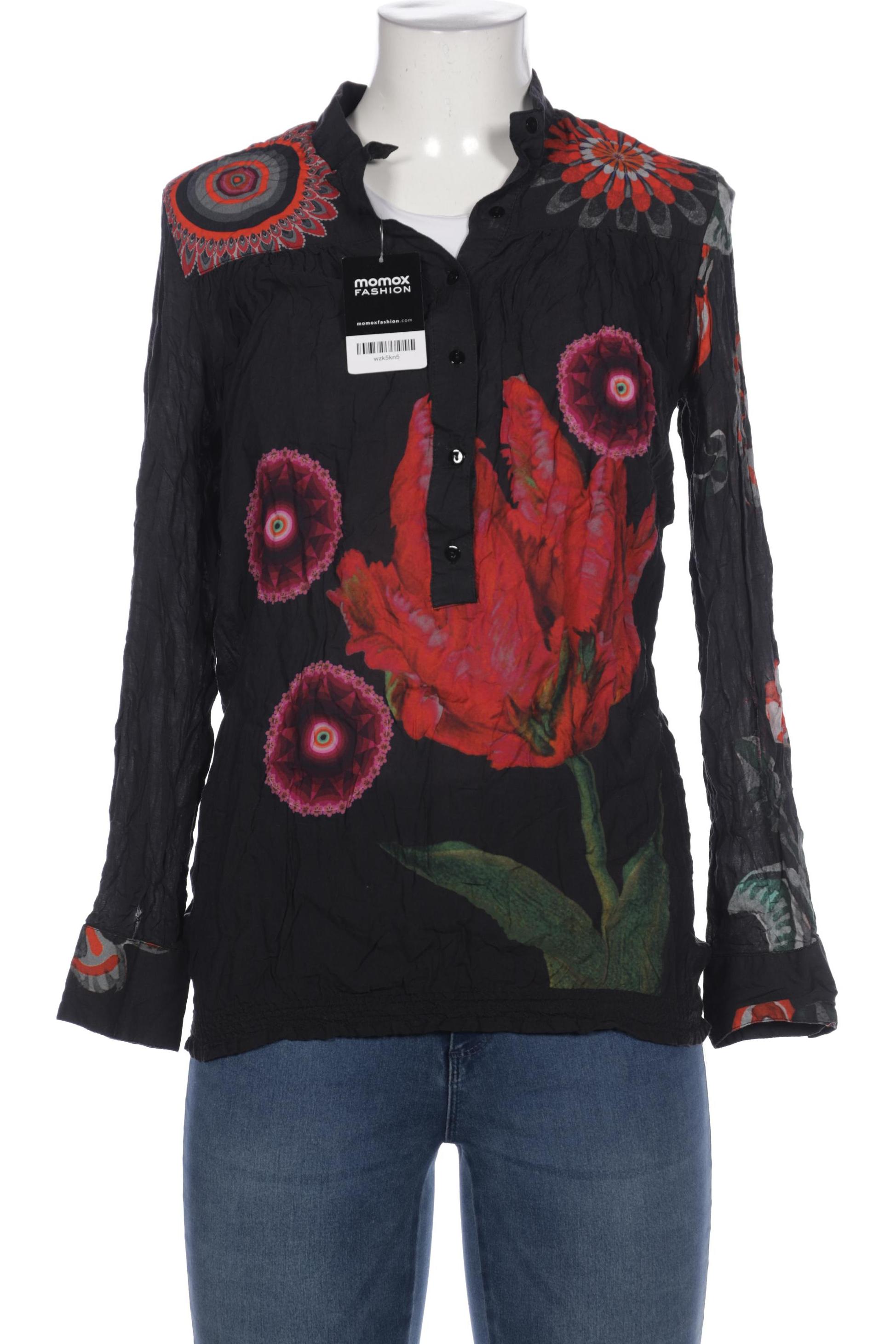 

Desigual Damen Bluse, schwarz, Gr. 42