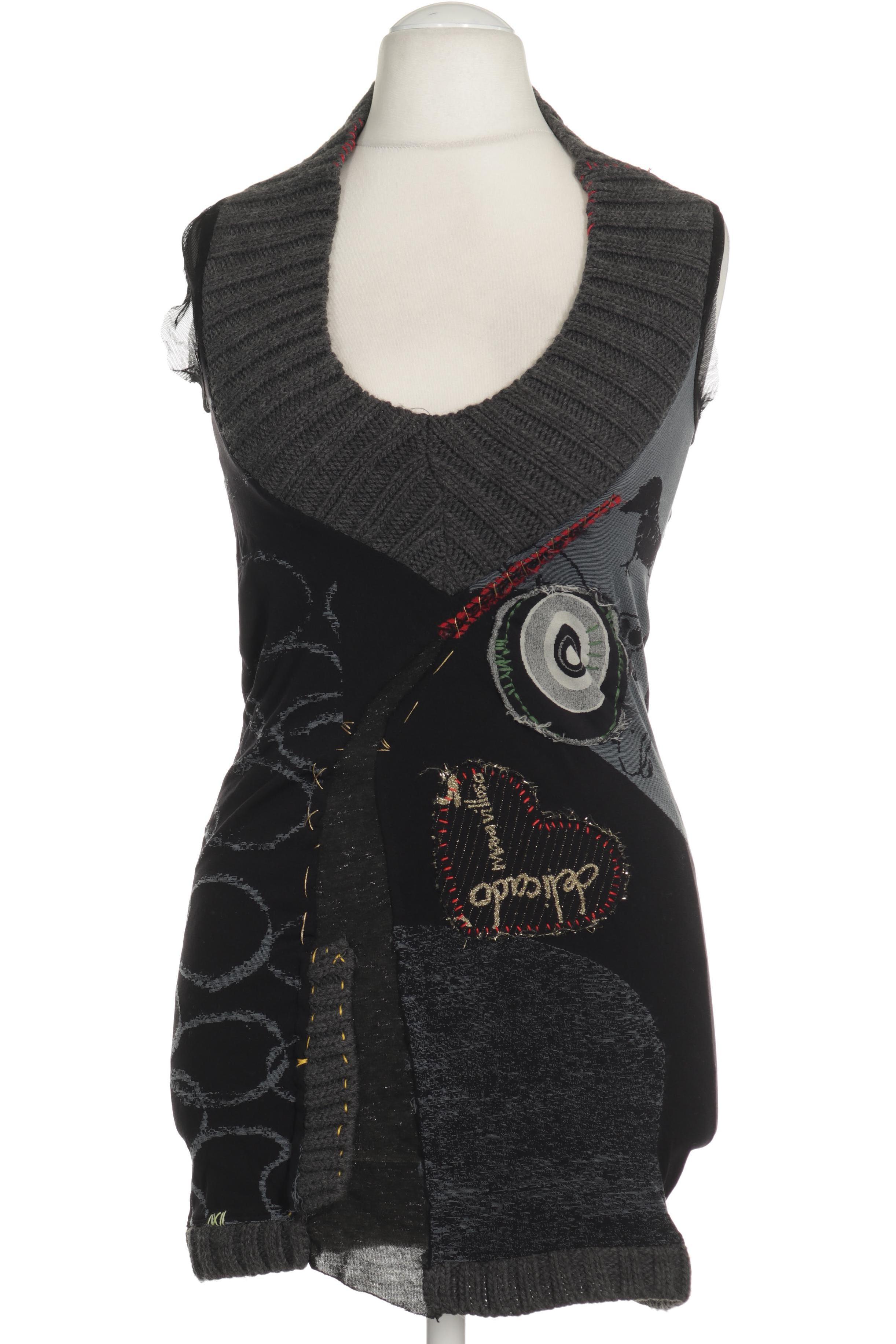 

Desigual Damen Bluse, schwarz, Gr.