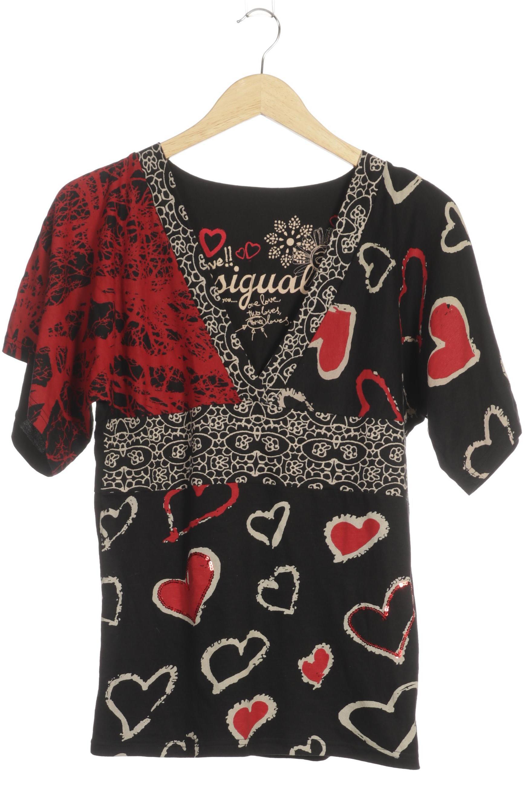 

Desigual Damen Bluse, schwarz, Gr.