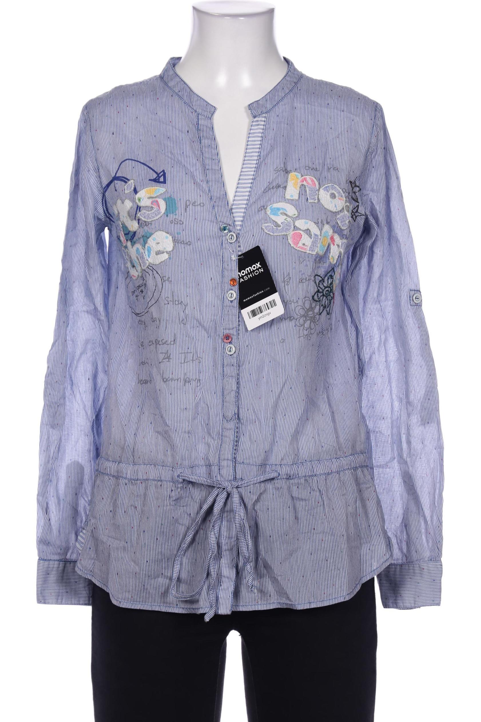 

Desigual Damen Bluse, blau, Gr. 36