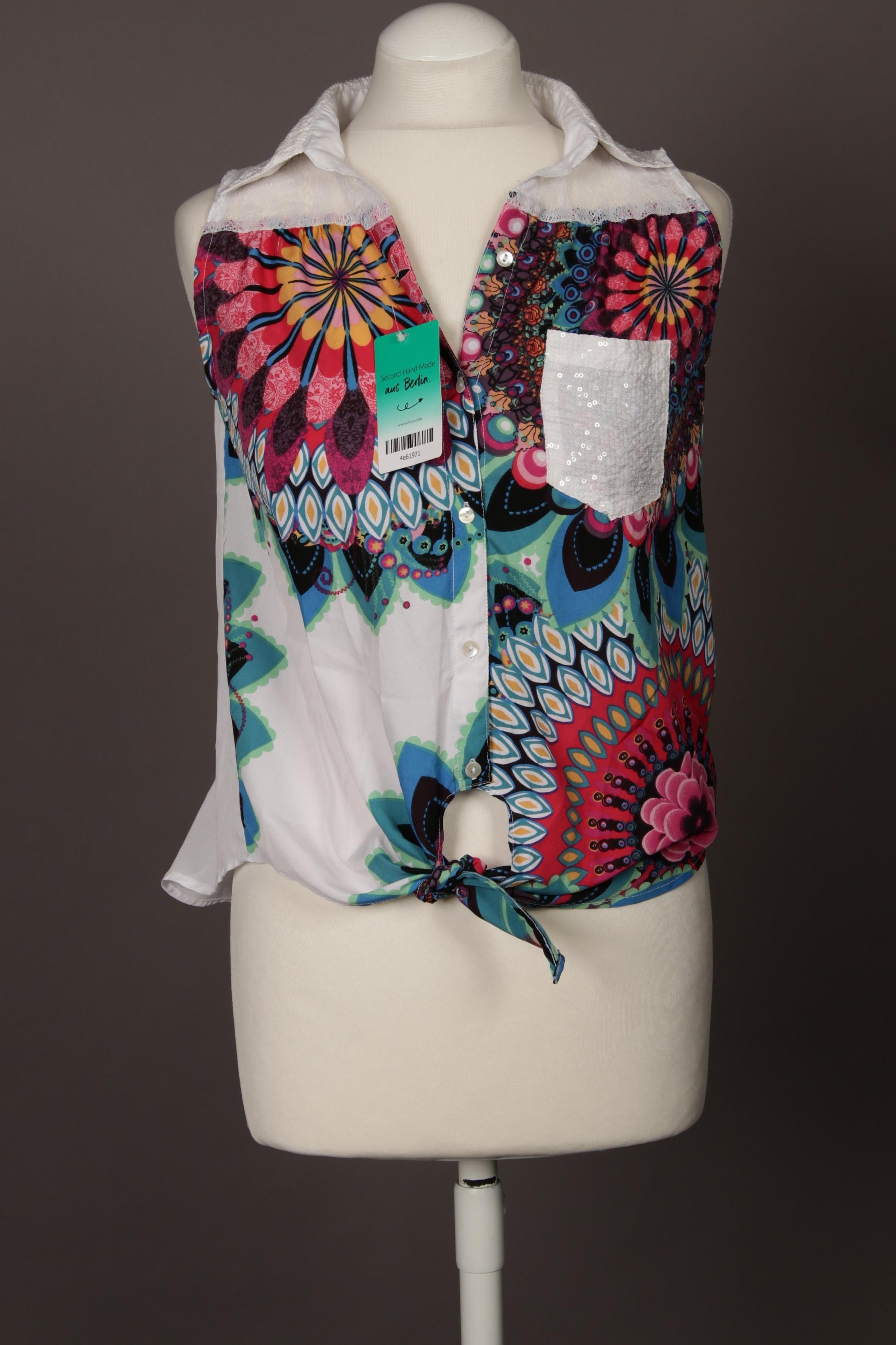 

Desigual Damen Bluse, mehrfarbig, Gr.