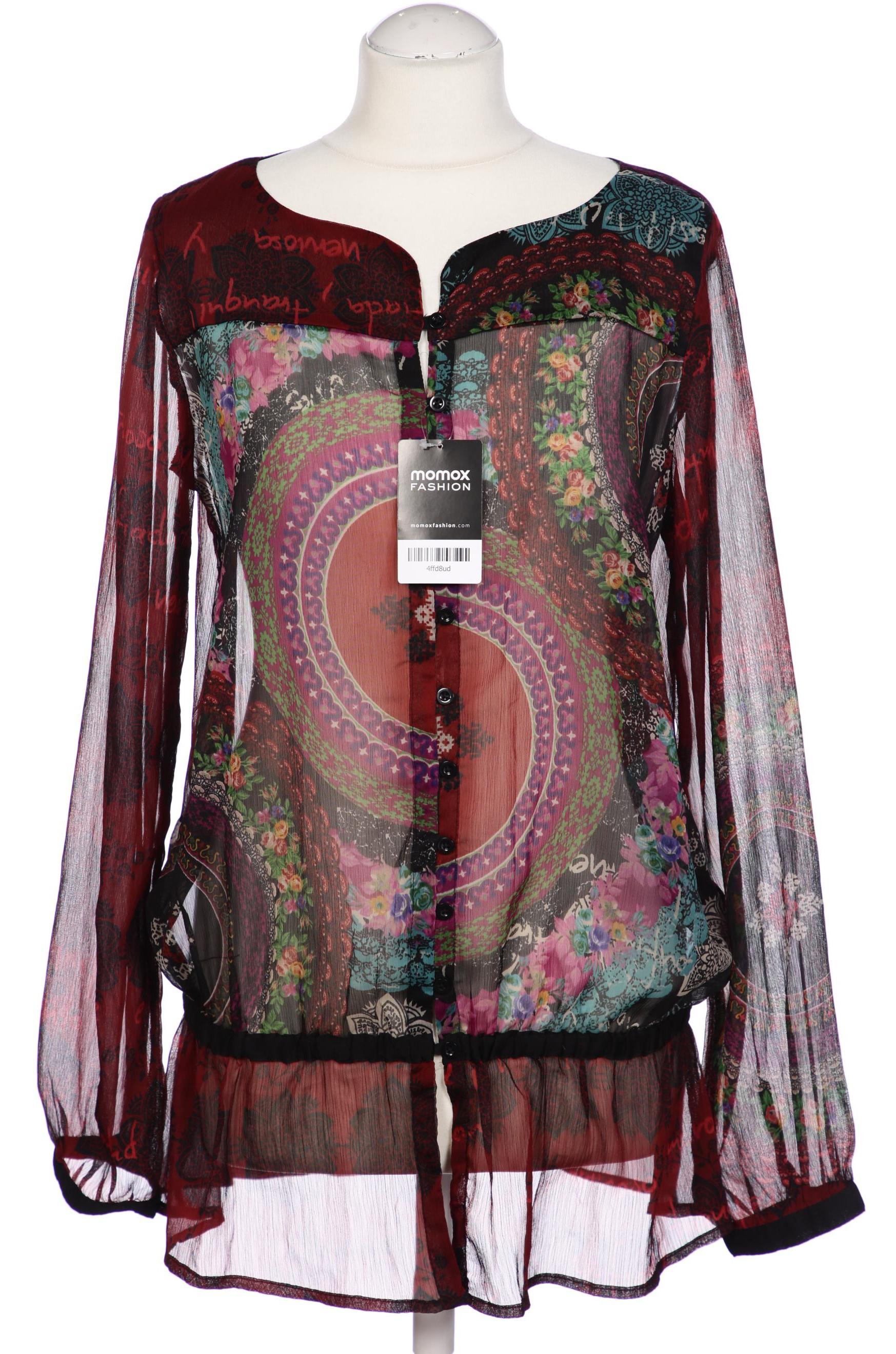 

Desigual Damen Bluse, bordeaux, Gr. 38