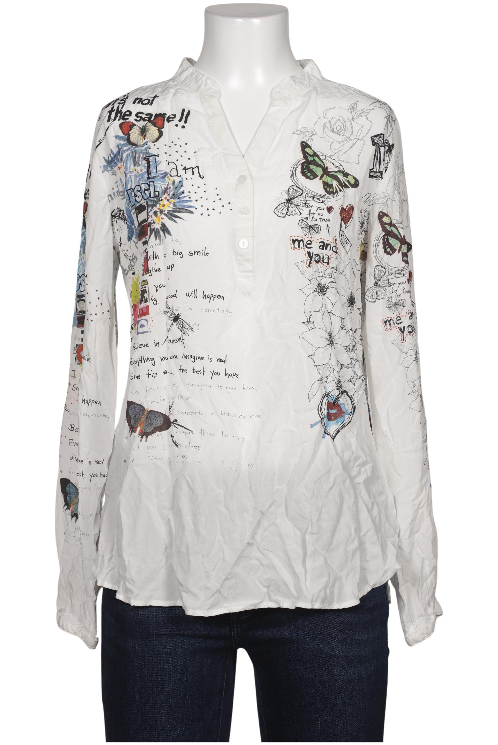 

Desigual Damen Bluse, weiß, Gr. 36