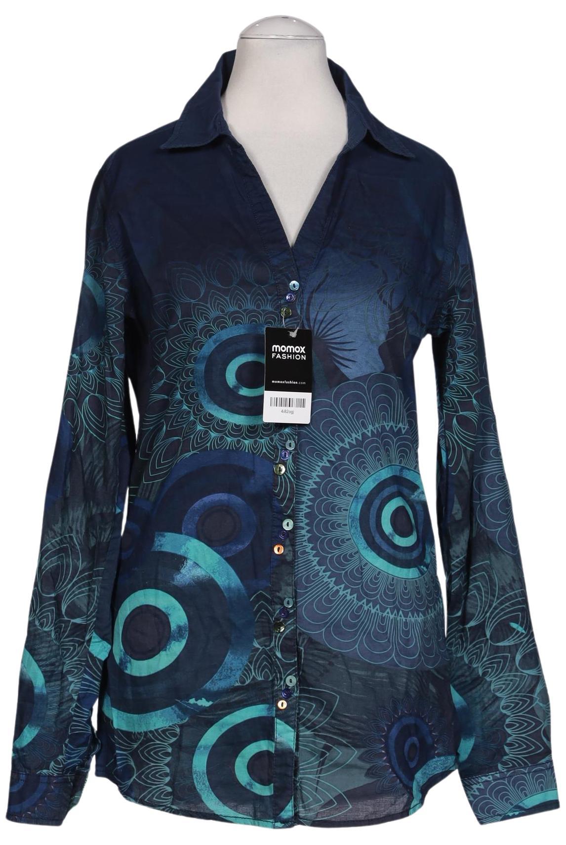 

Desigual Damen Bluse, marineblau, Gr. 34
