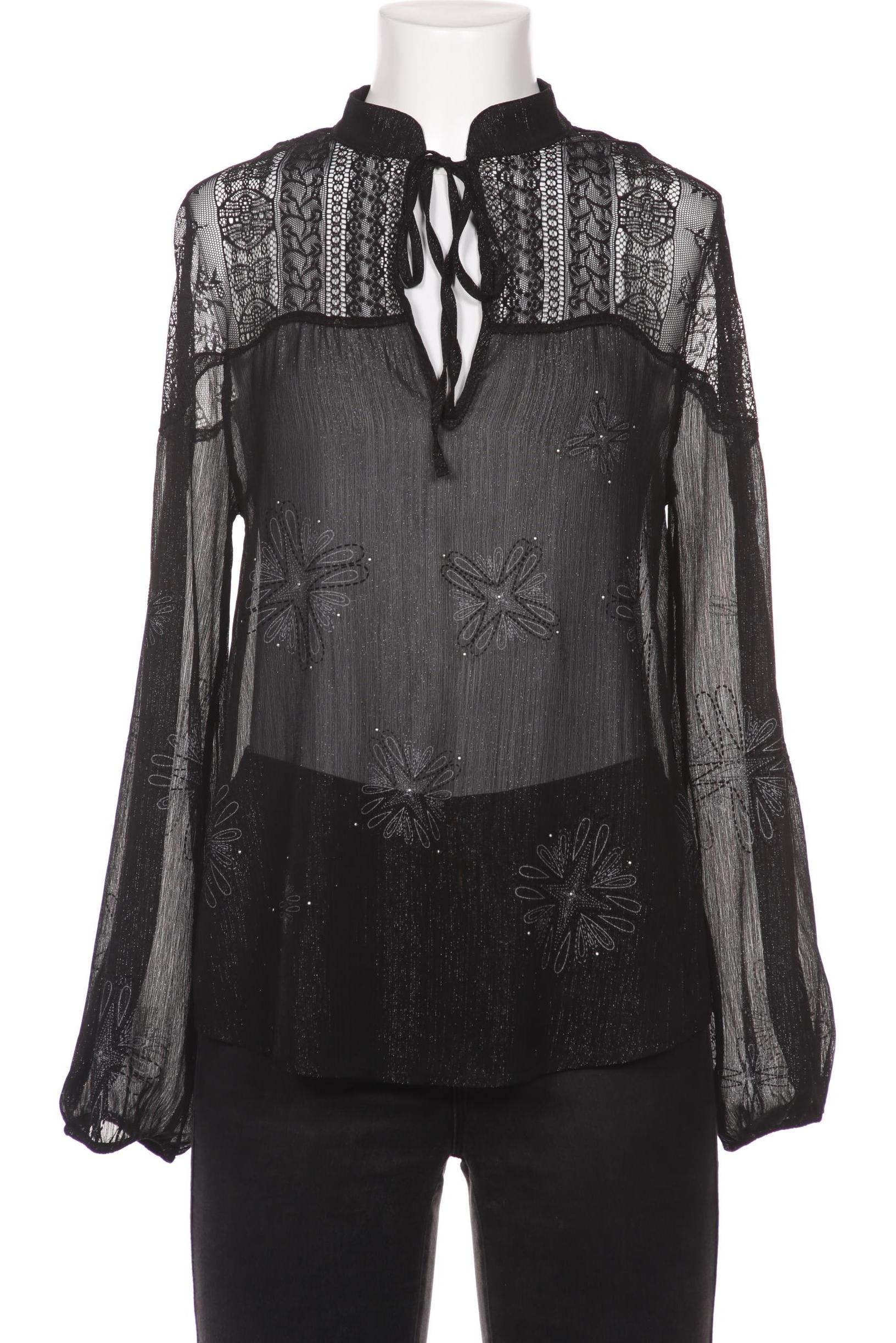 

Desigual Damen Bluse, schwarz, Gr. 34