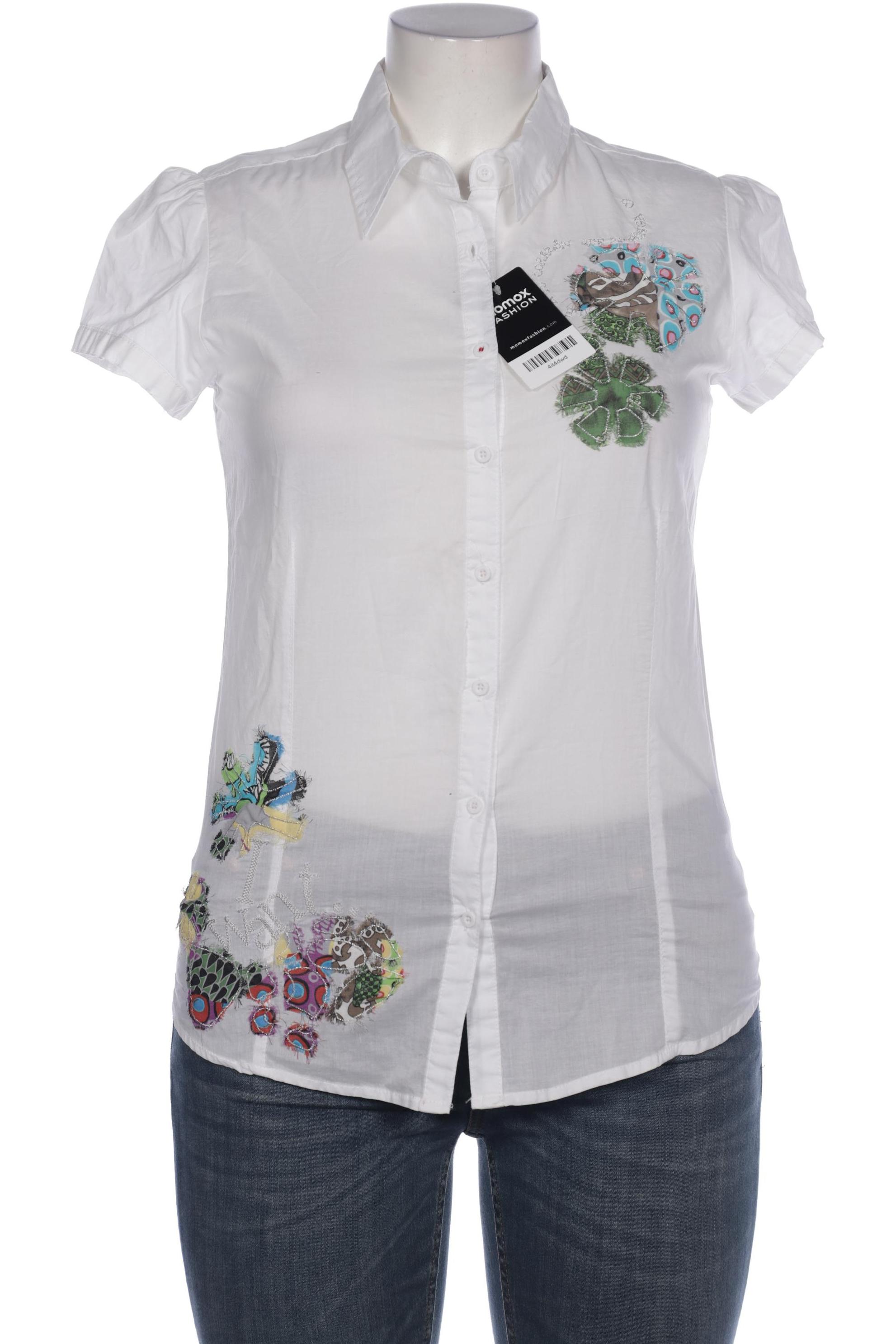 

Desigual Damen Bluse, weiß, Gr. 42