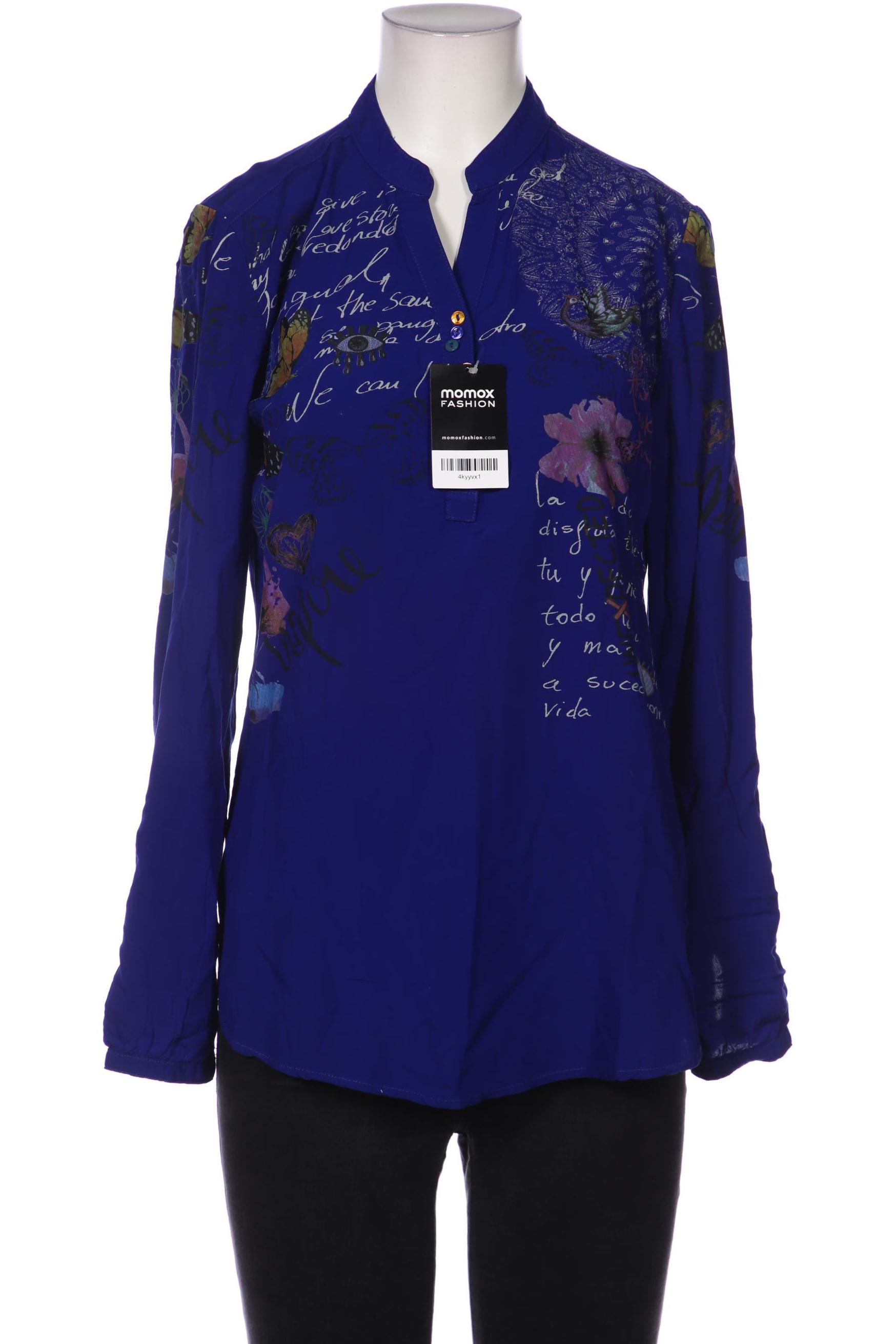 

Desigual Damen Bluse, marineblau, Gr. 36