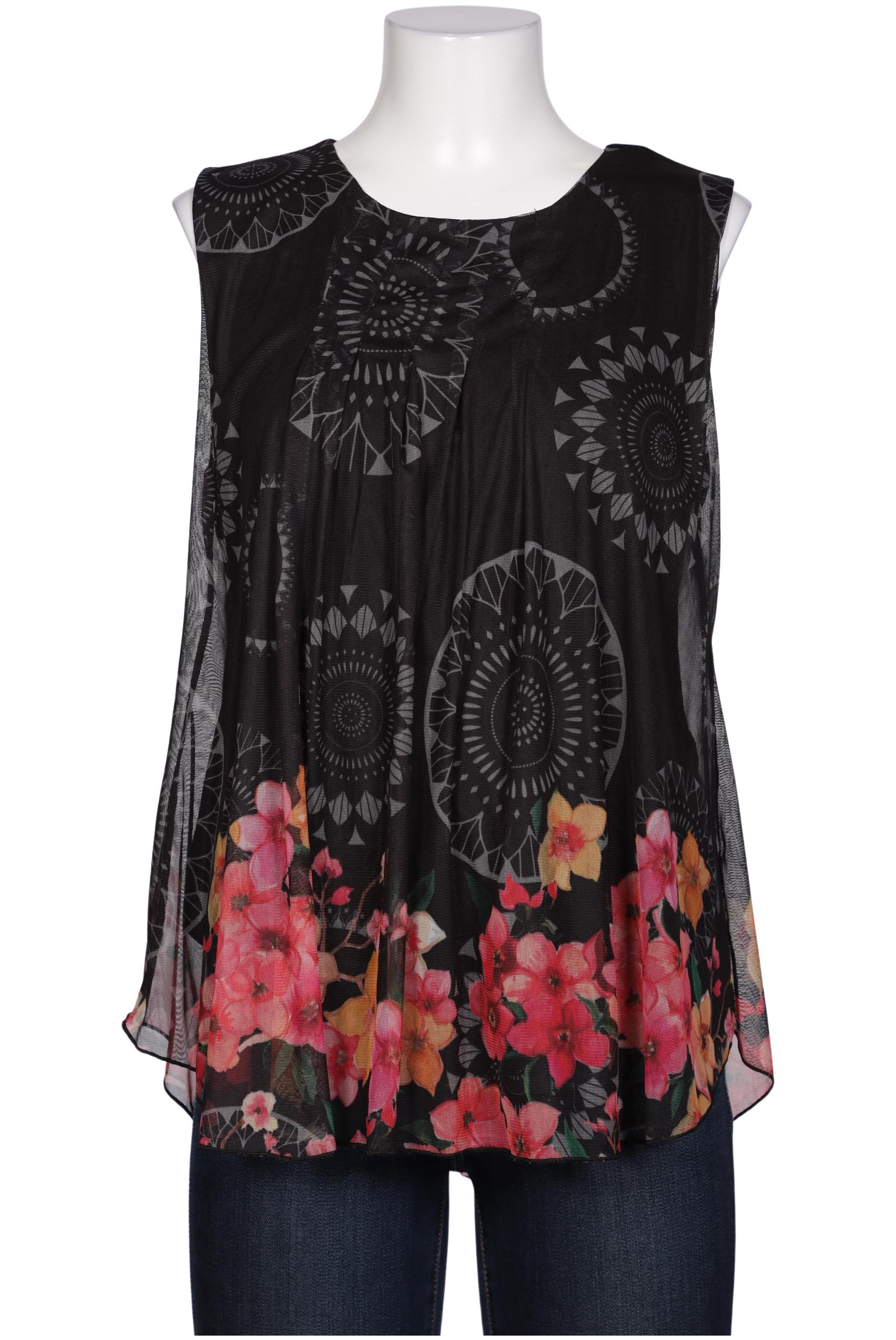 

Desigual Damen Bluse, schwarz, Gr. 42