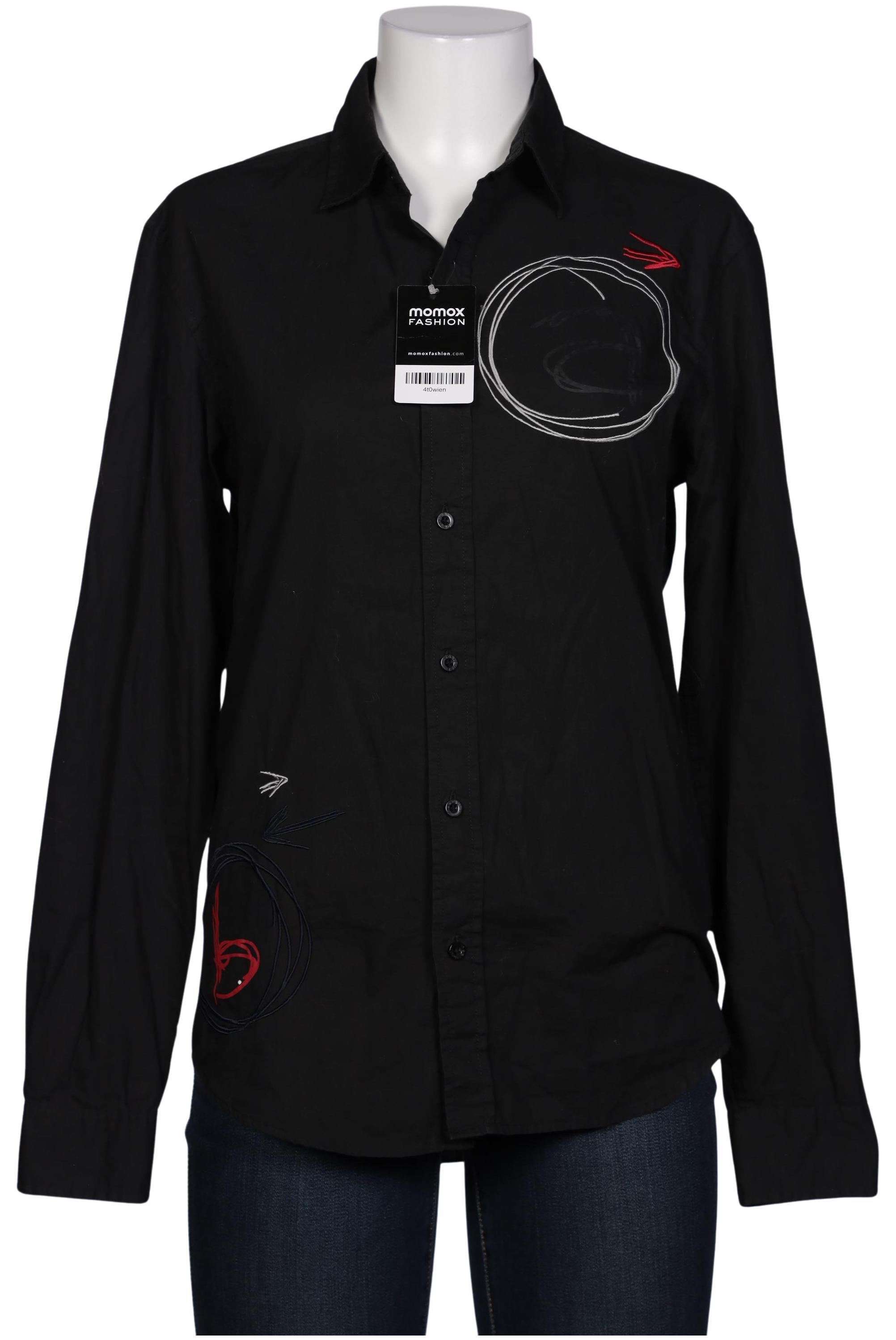 

Desigual Damen Bluse, schwarz, Gr. 38