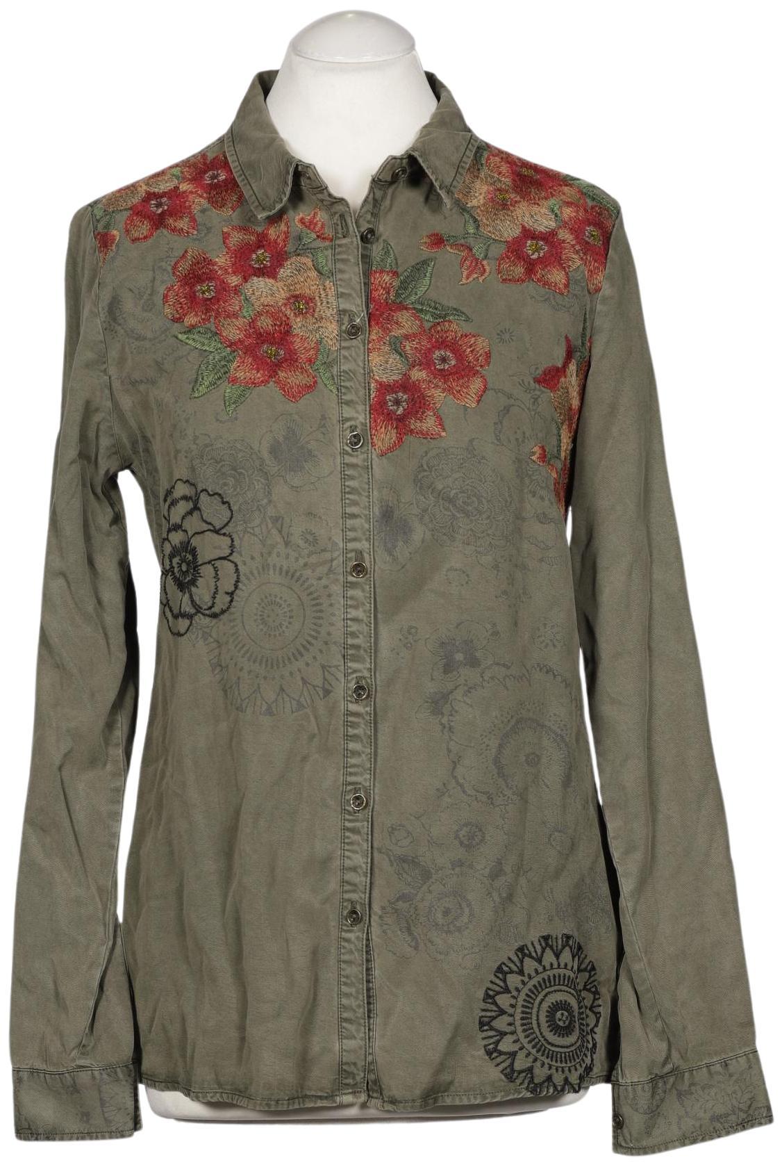 

Desigual Damen Bluse, grün, Gr. 38