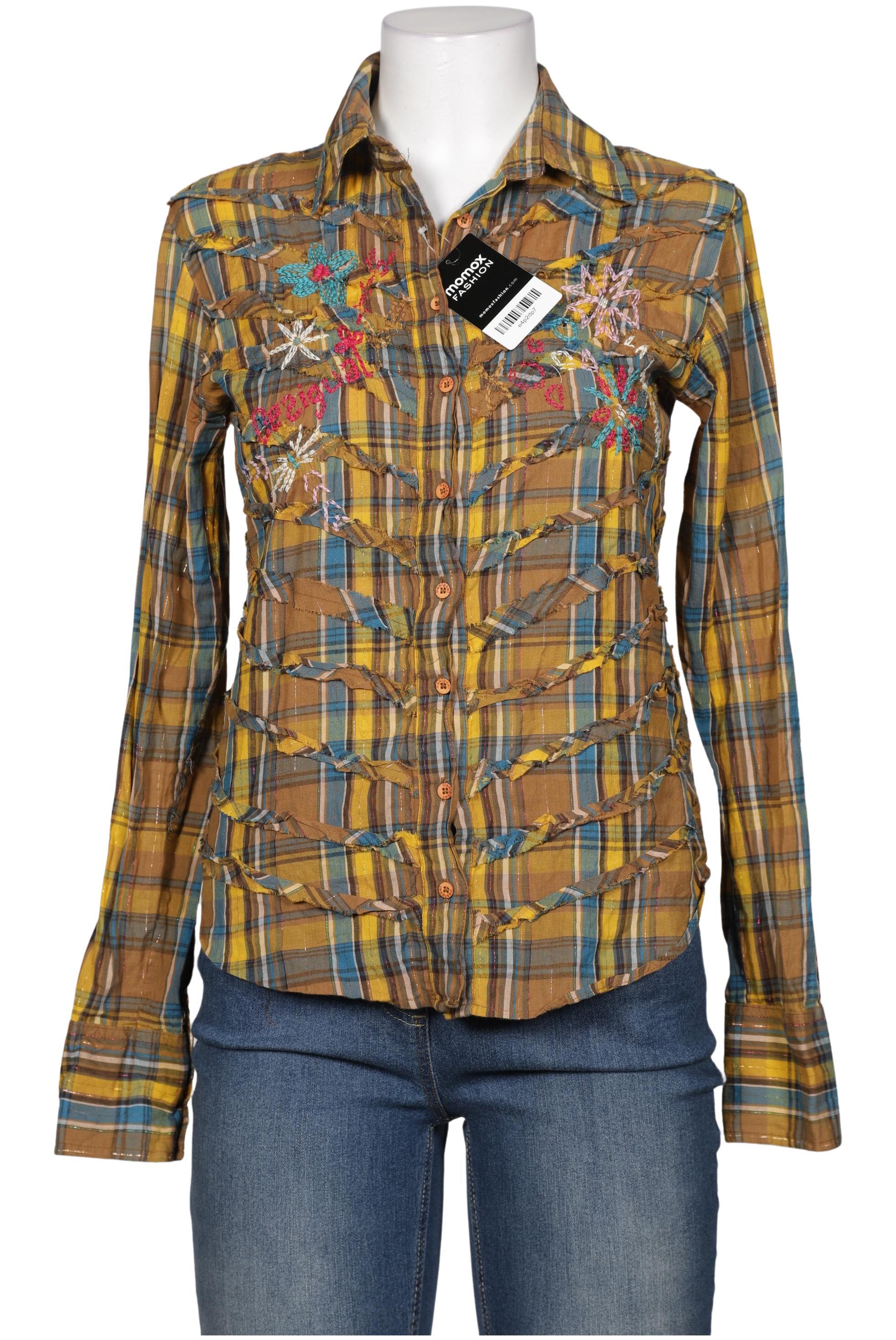 

Desigual Damen Bluse, braun, Gr. 40