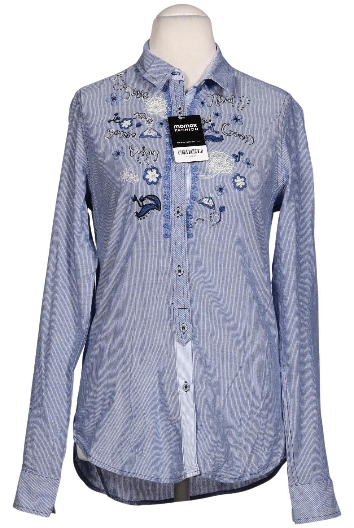 

Desigual Damen Bluse, blau, Gr. 38