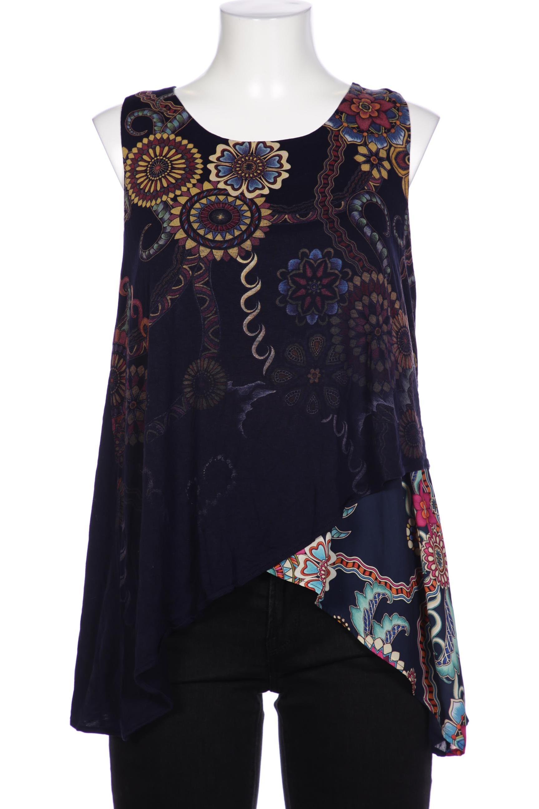 

Desigual Damen Bluse, marineblau, Gr. 42