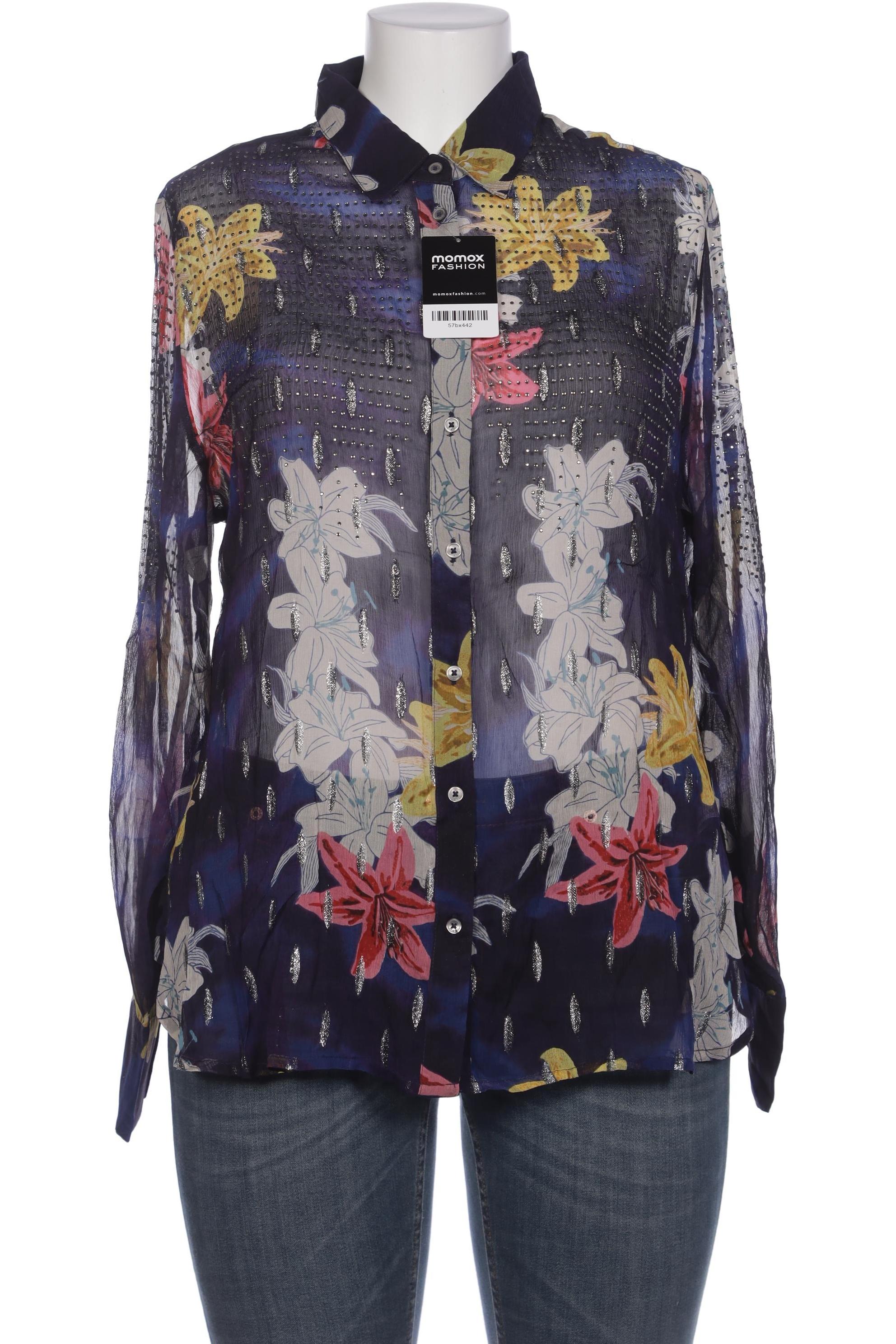 

Desigual Damen Bluse, marineblau, Gr. 46