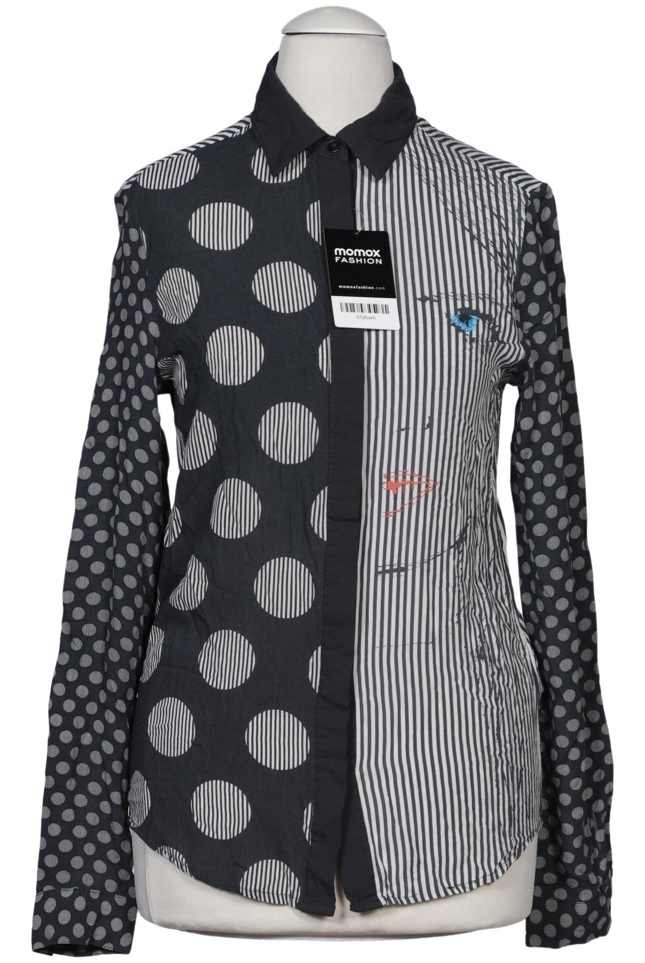 

Desigual Damen Bluse, grau, Gr. 34