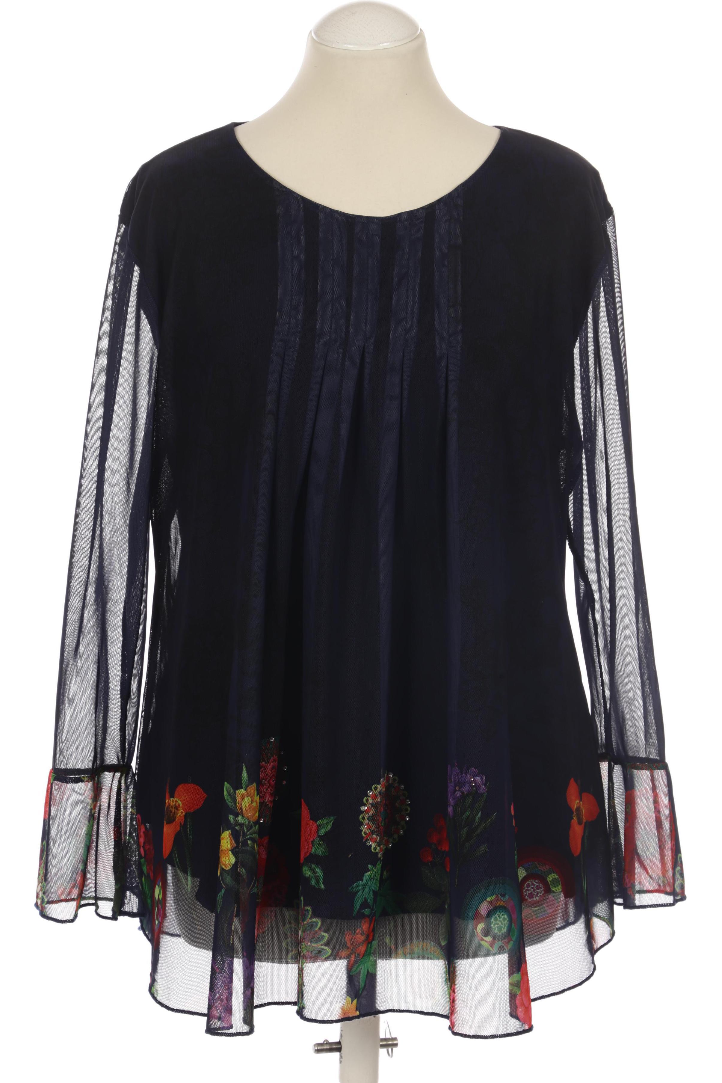 

Desigual Damen Bluse, blau, Gr.