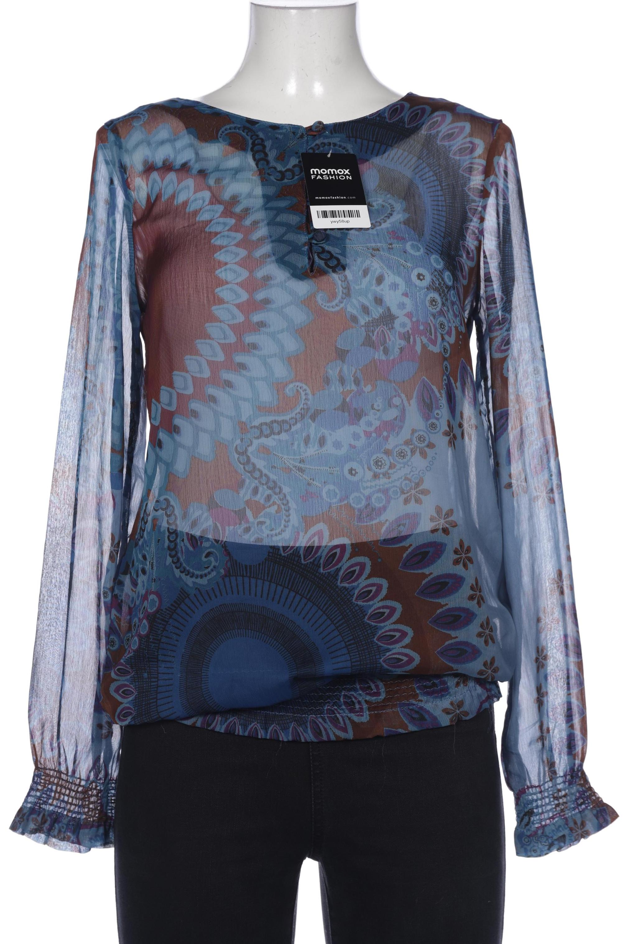 

Desigual Damen Bluse, blau, Gr. 38