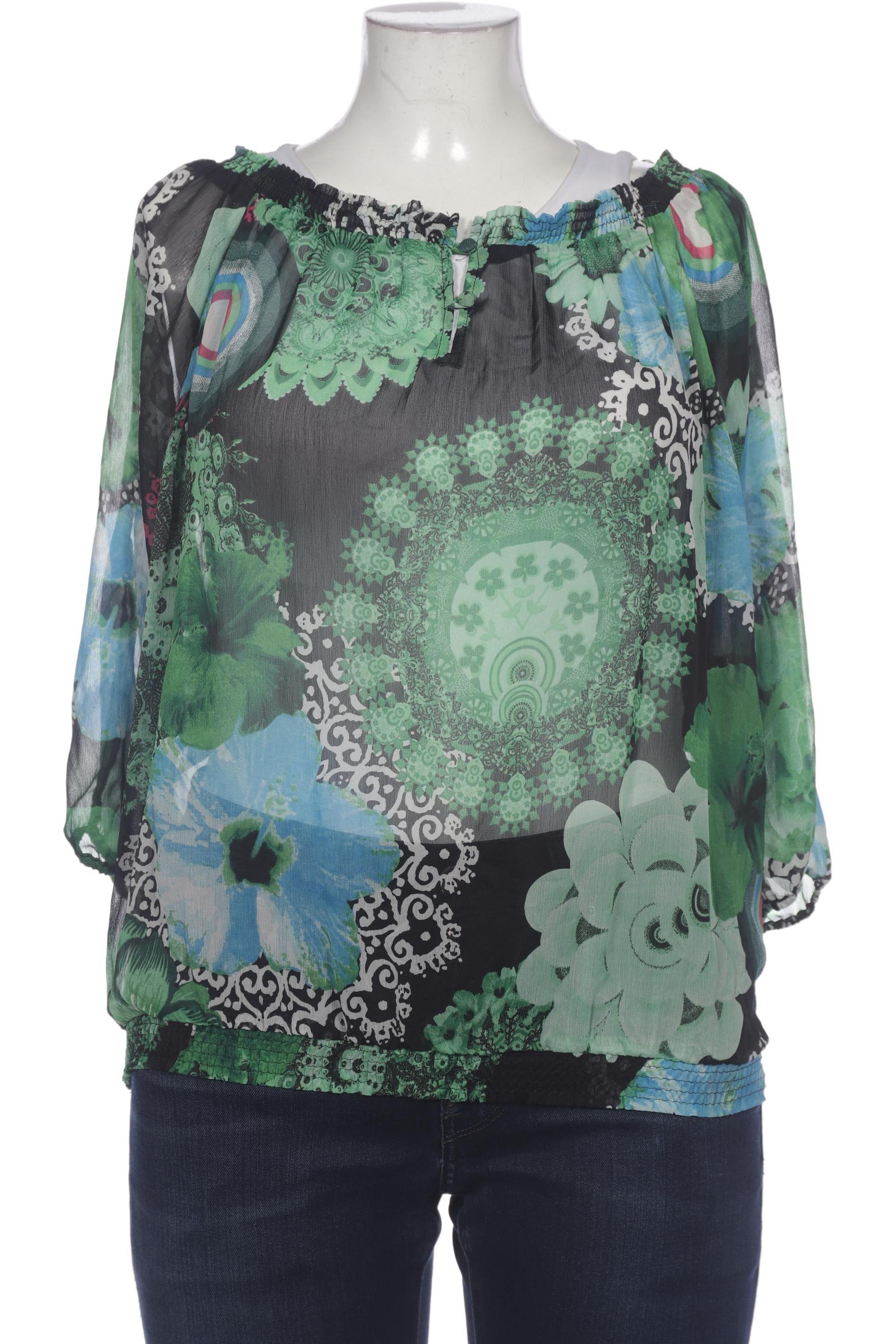 

Desigual Damen Bluse, grün, Gr. 44