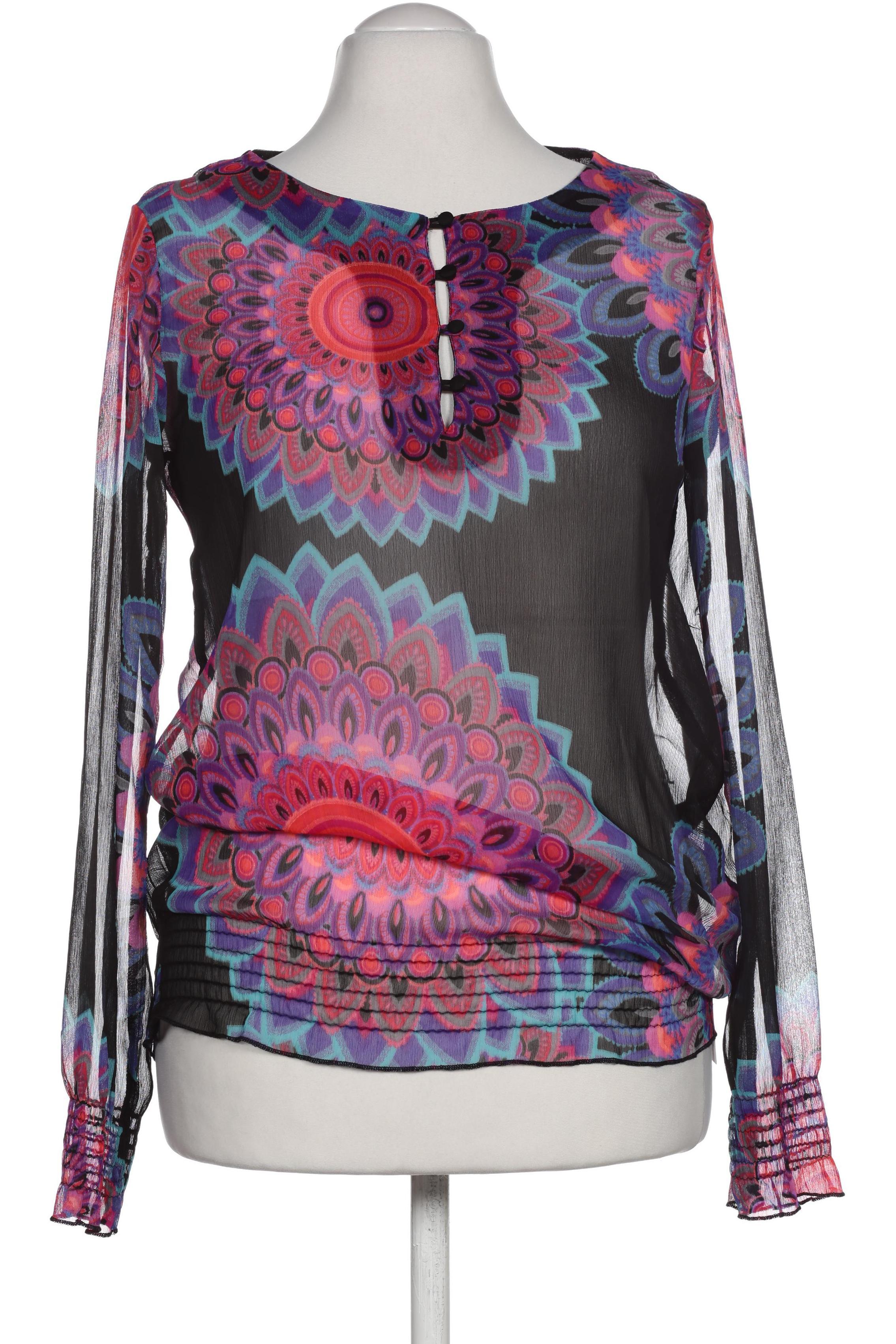 

Desigual Damen Bluse, schwarz, Gr. 42