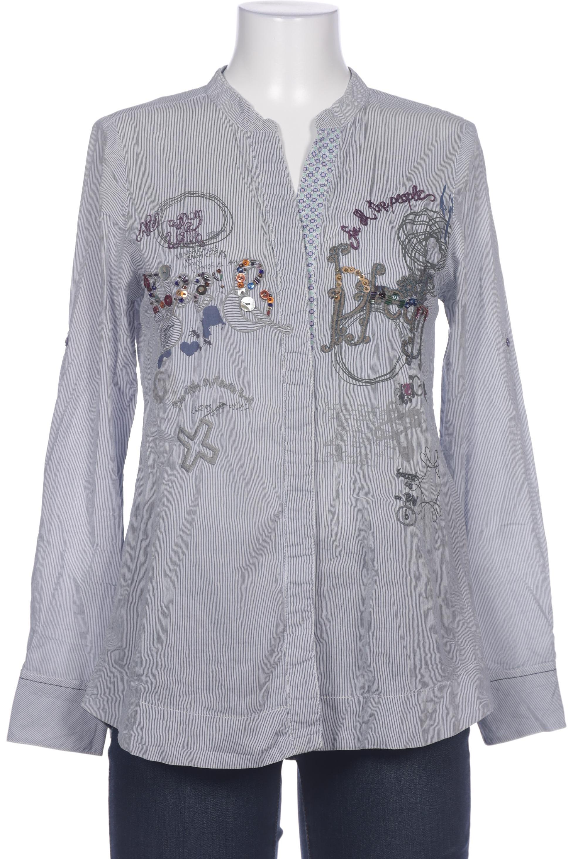 

Desigual Damen Bluse, grau, Gr. 38
