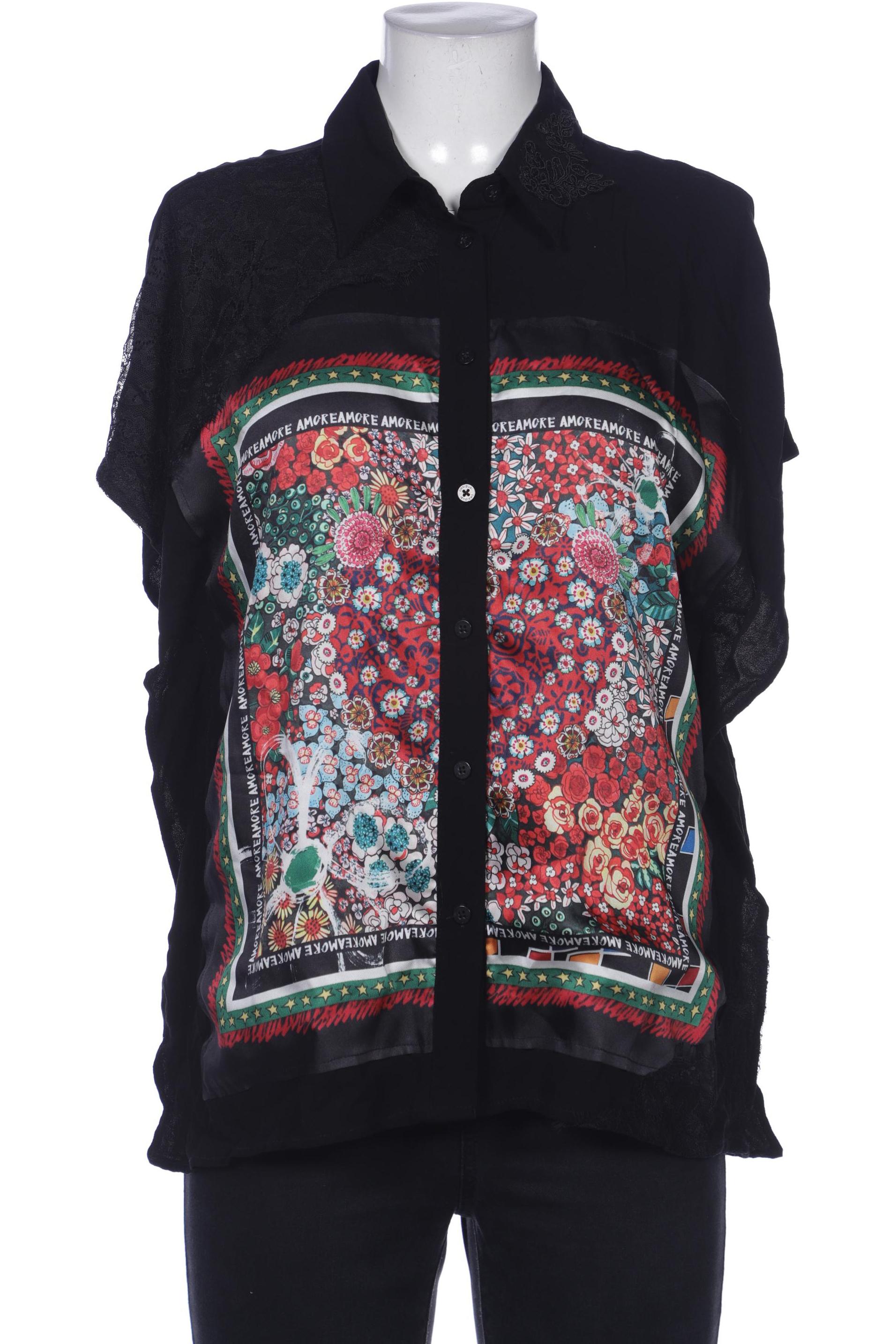 

Desigual Damen Bluse, schwarz, Gr. 38