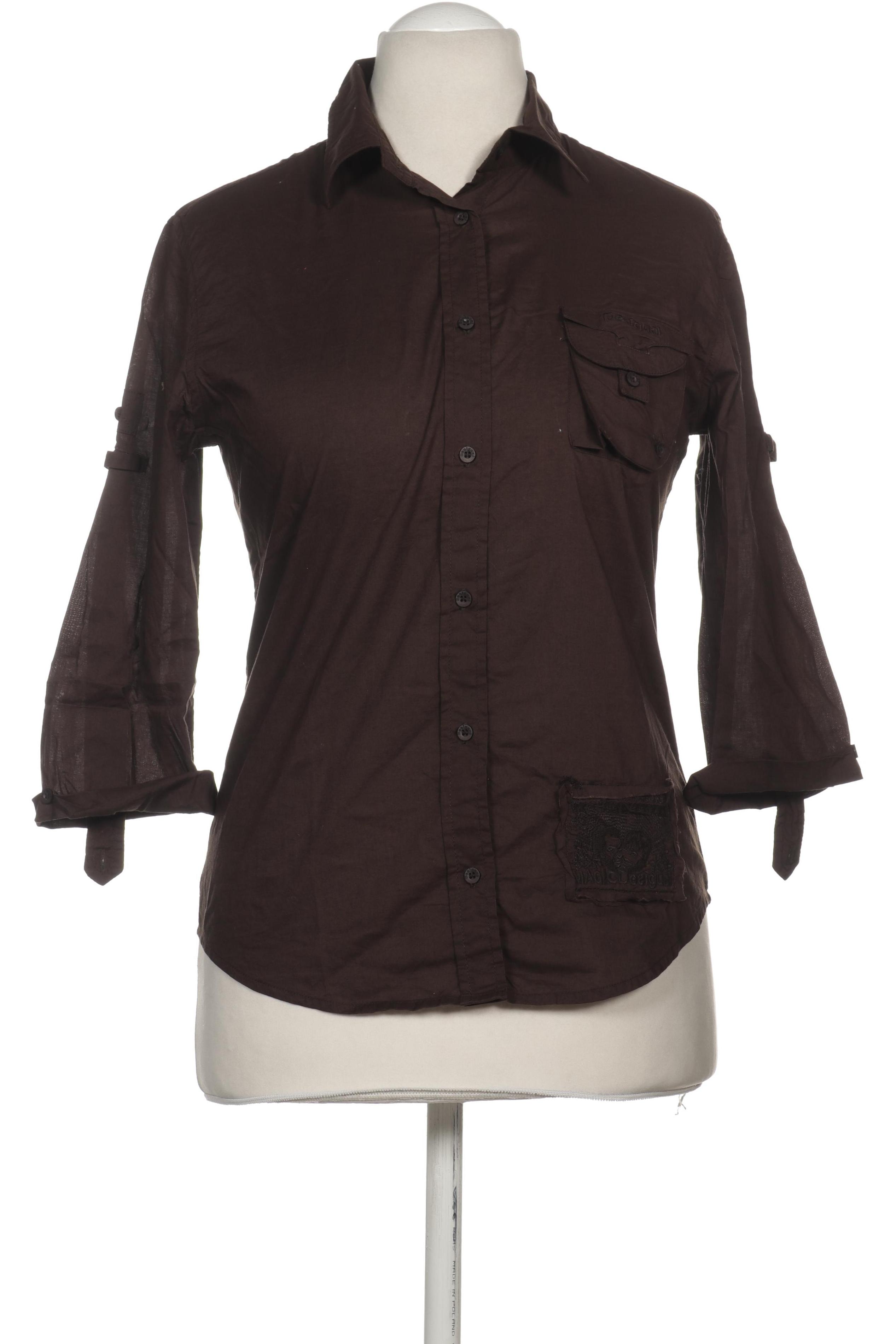 

Desigual Damen Bluse, braun, Gr. 40
