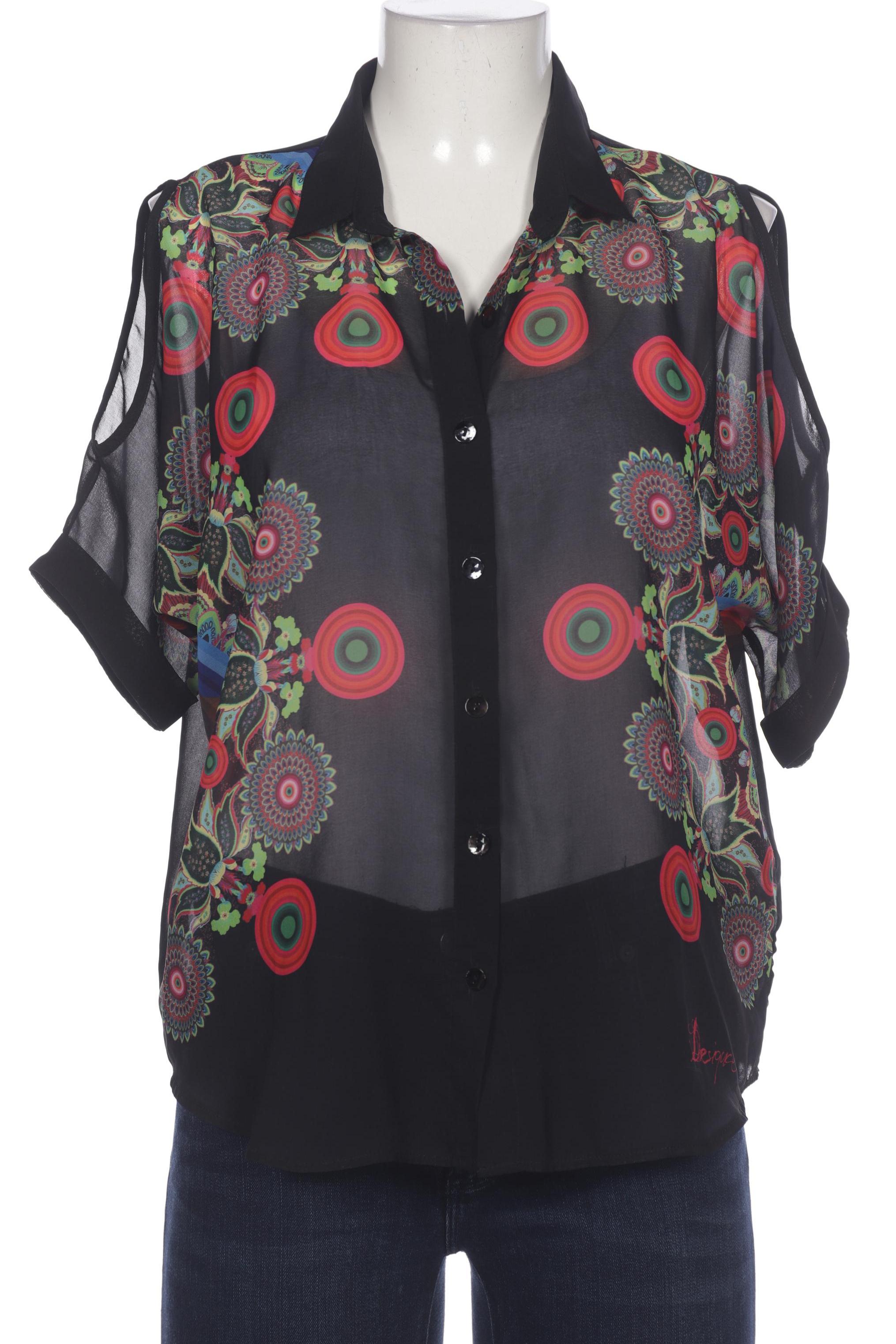 

Desigual Damen Bluse, schwarz, Gr. 42